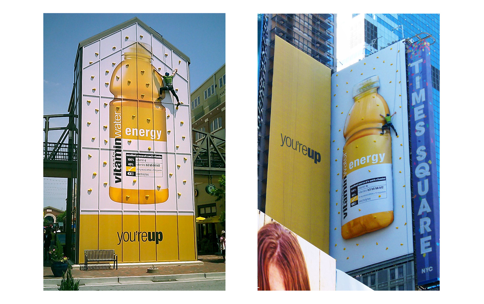 Vitamin Water OOH Campaign Studio Design