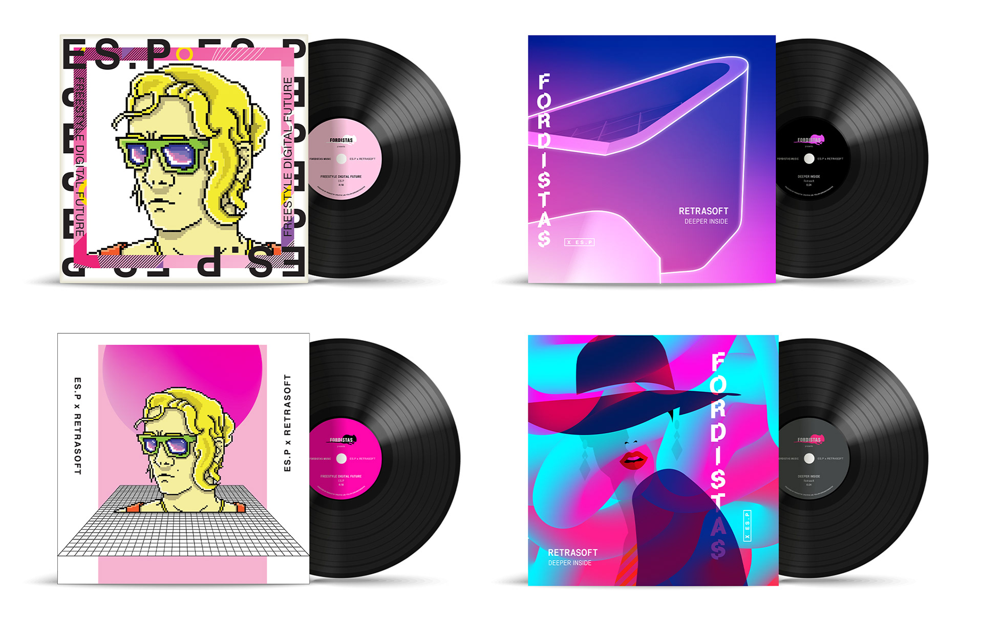 LP Cover Art & Design