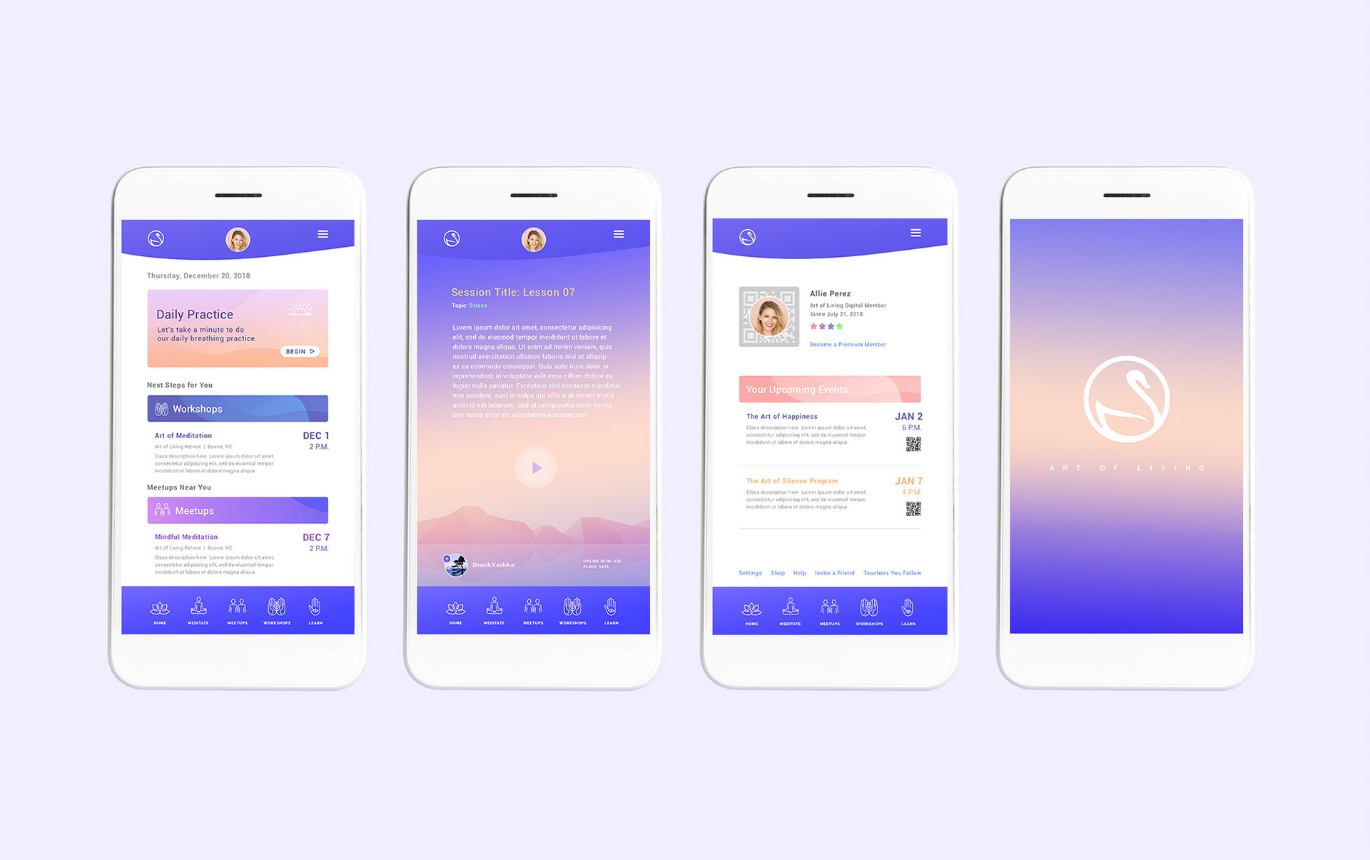 Mobile App UI Design