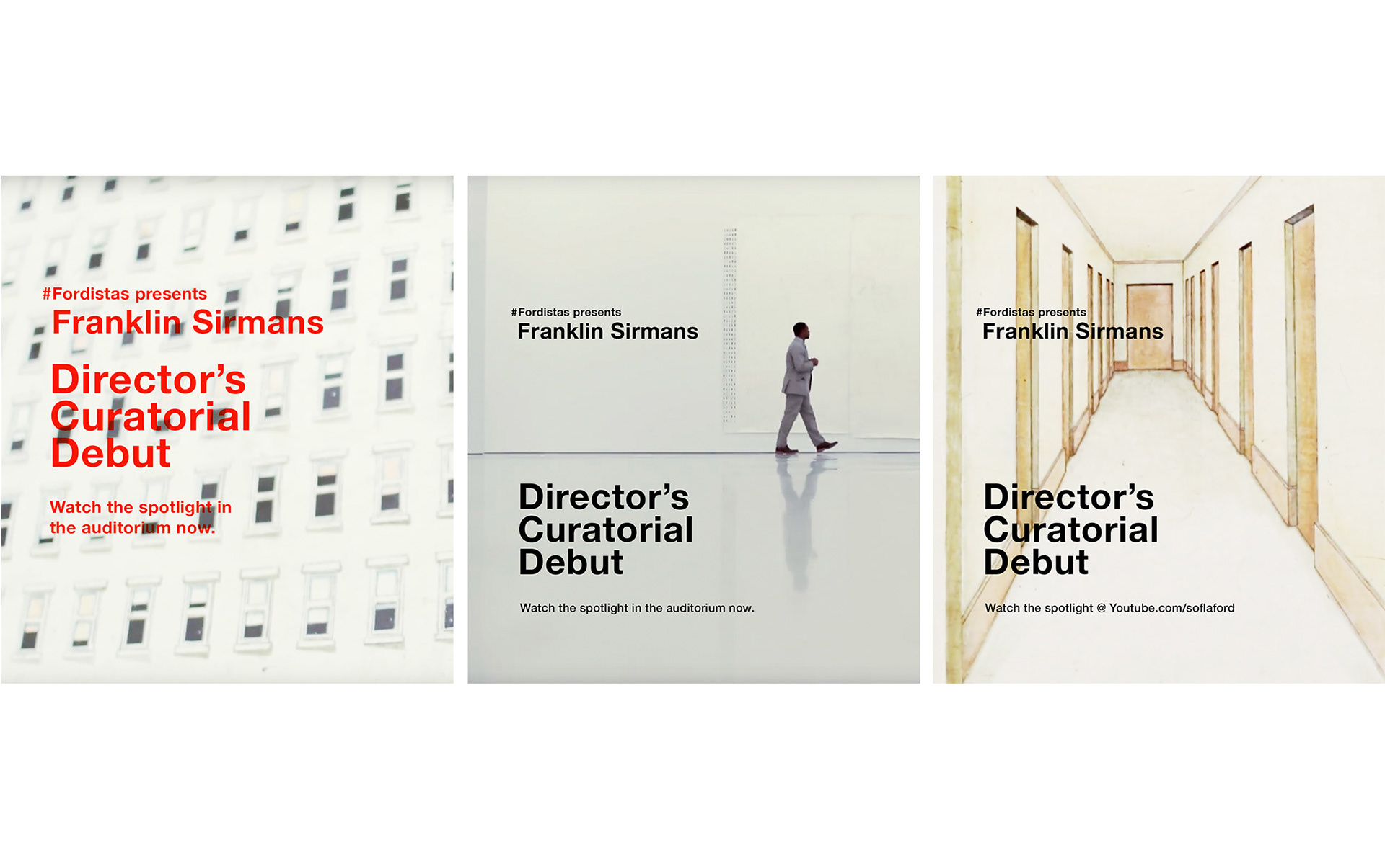 Poster Designs for FDSTA x PAMM Events
