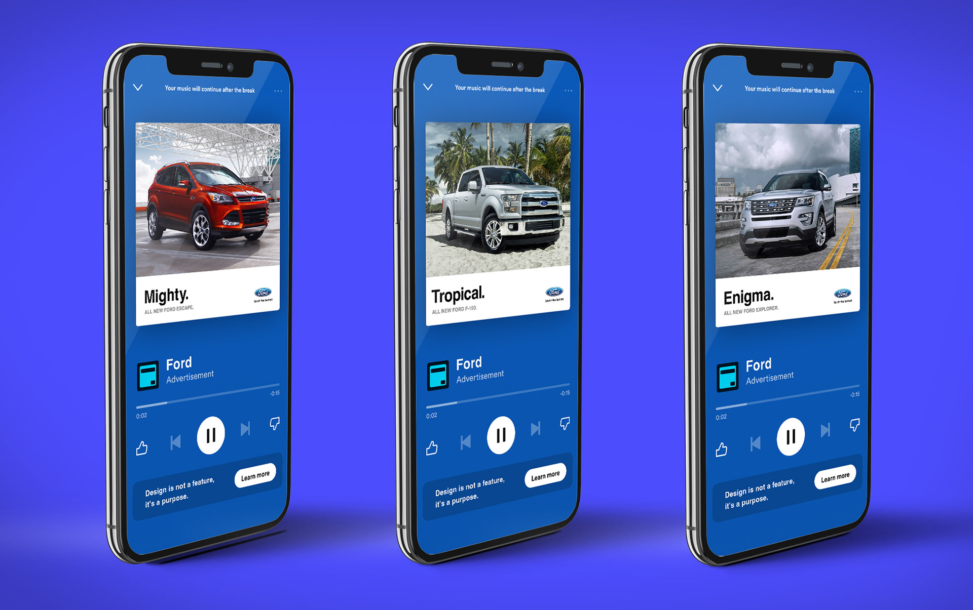 Branded Ad Campaign for South Florida Ford