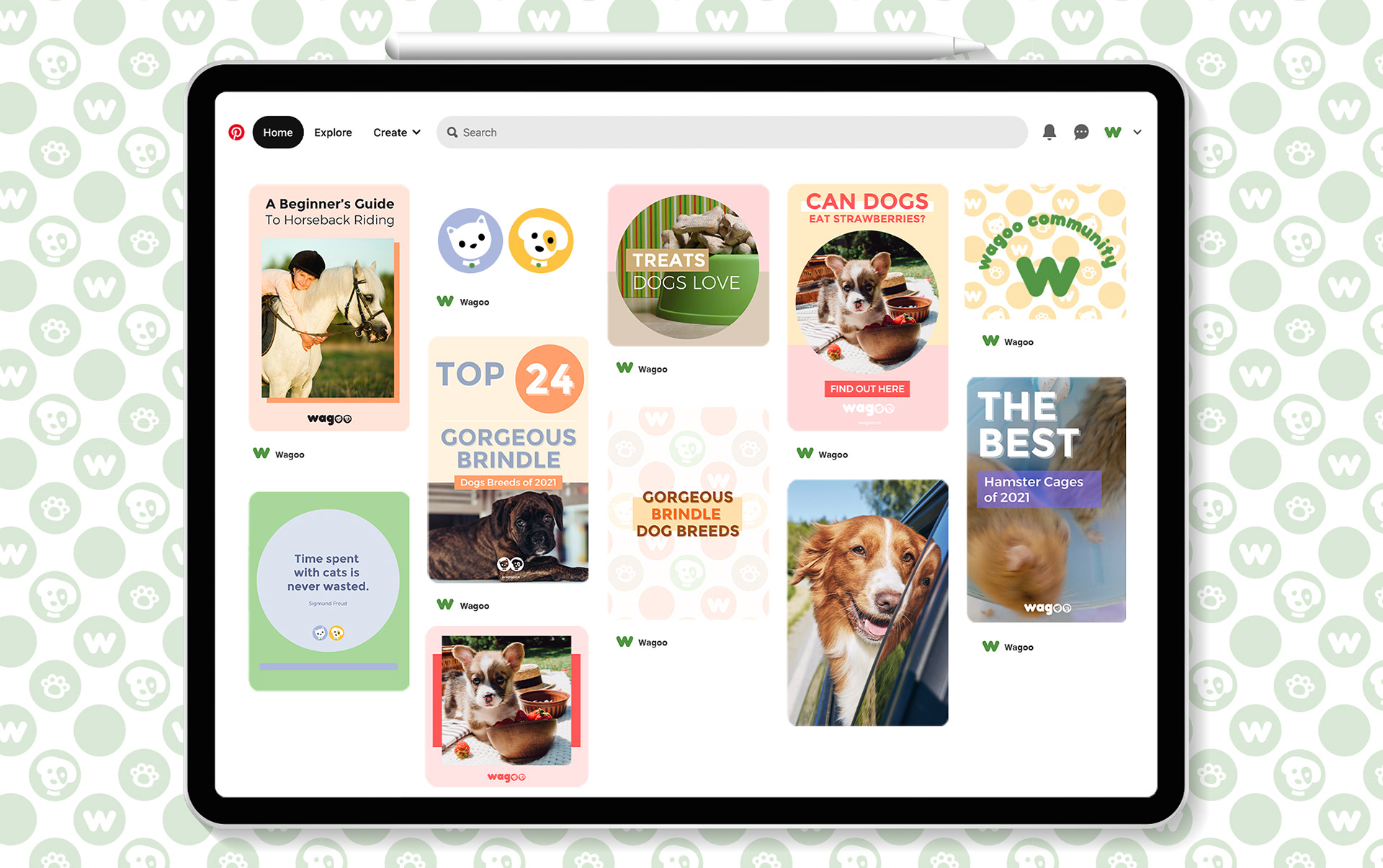 Brand Design for Pinterest