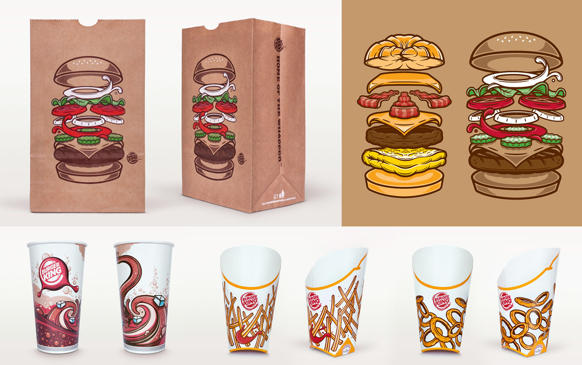 Burger King Global Packaging Studio Design