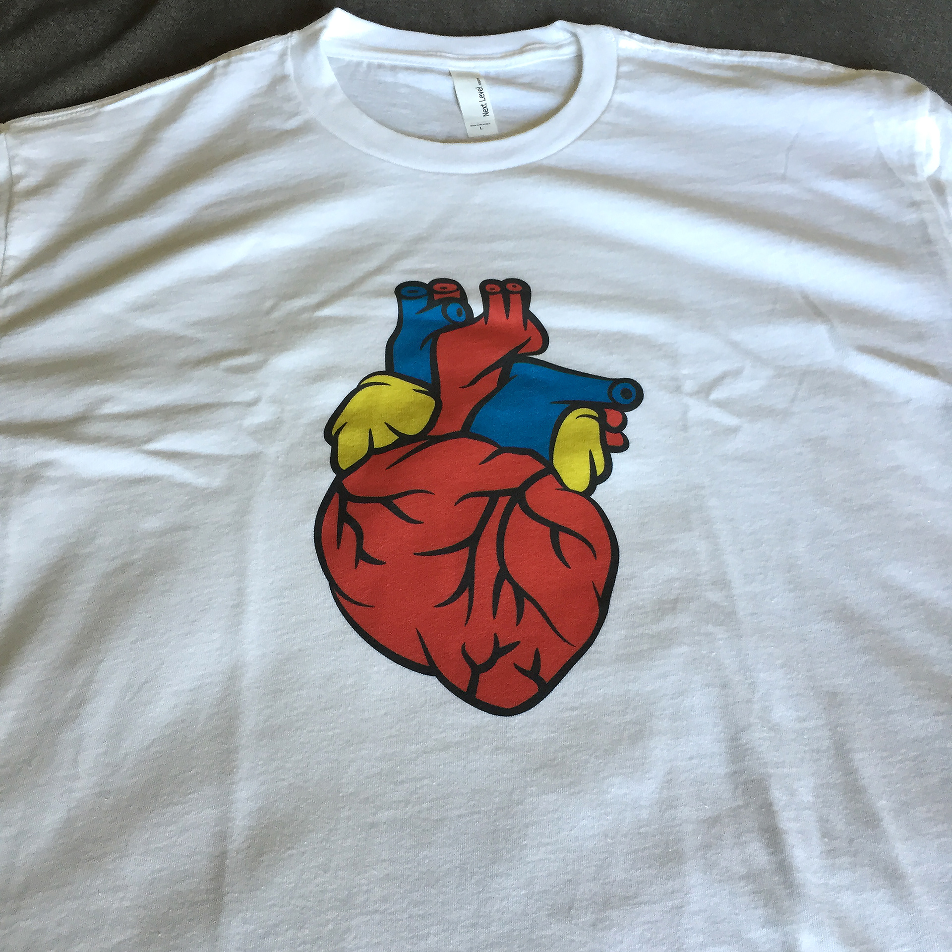 RGB Heart - Custom Design - Full Color Sublimation