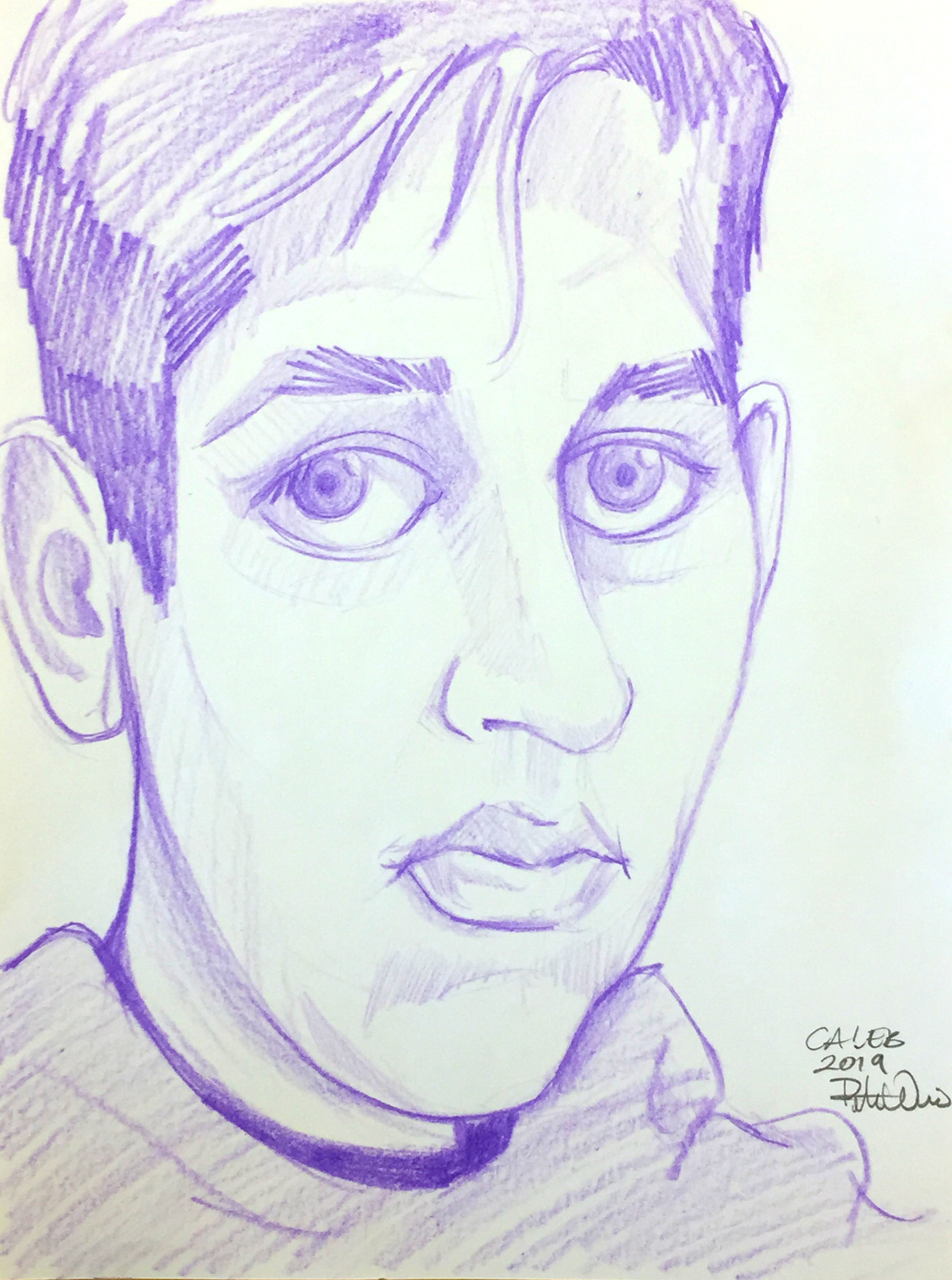 Color Pencil on Paper 9 x 12