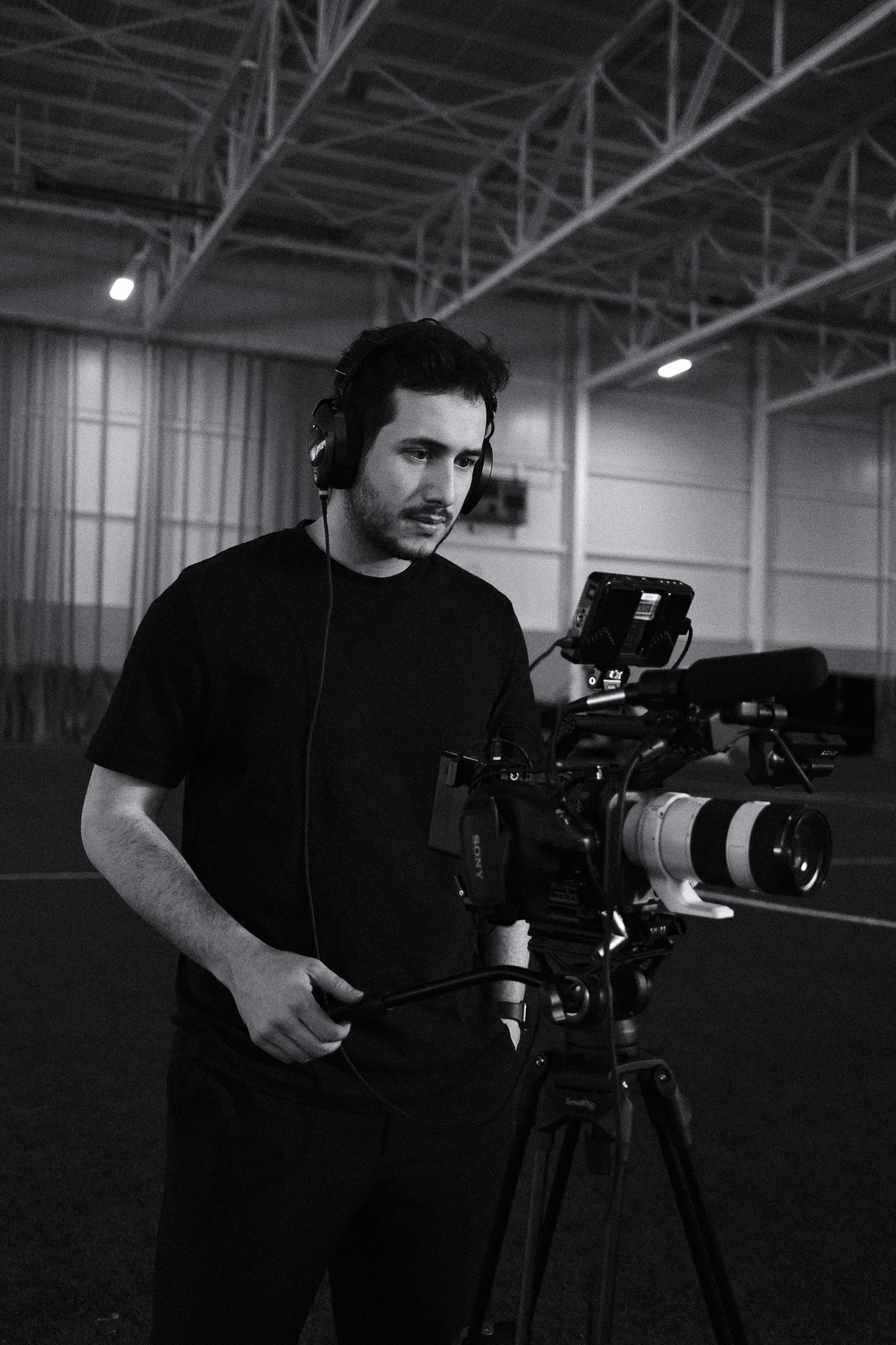 Nicolas Raffin, videographer, behind the scene,  CFL 