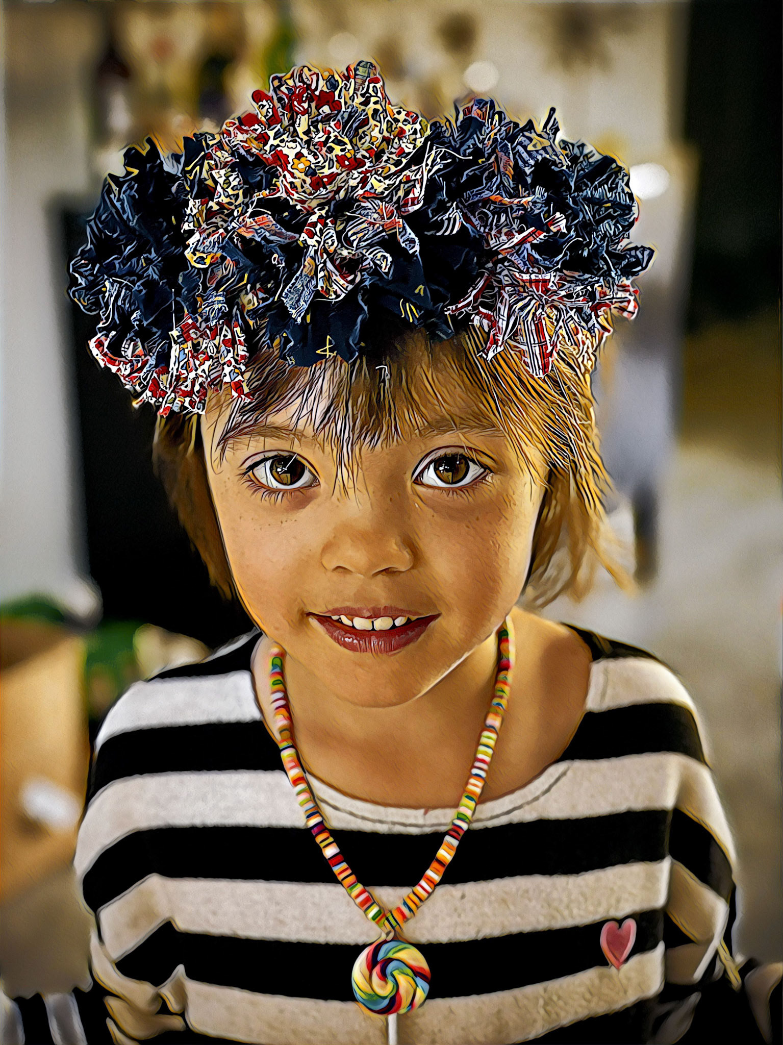 Edited in Prisma app with Femme