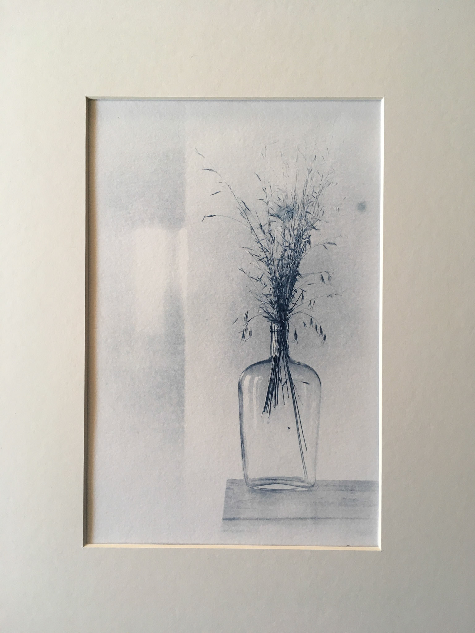 Espigas, madera y cristal