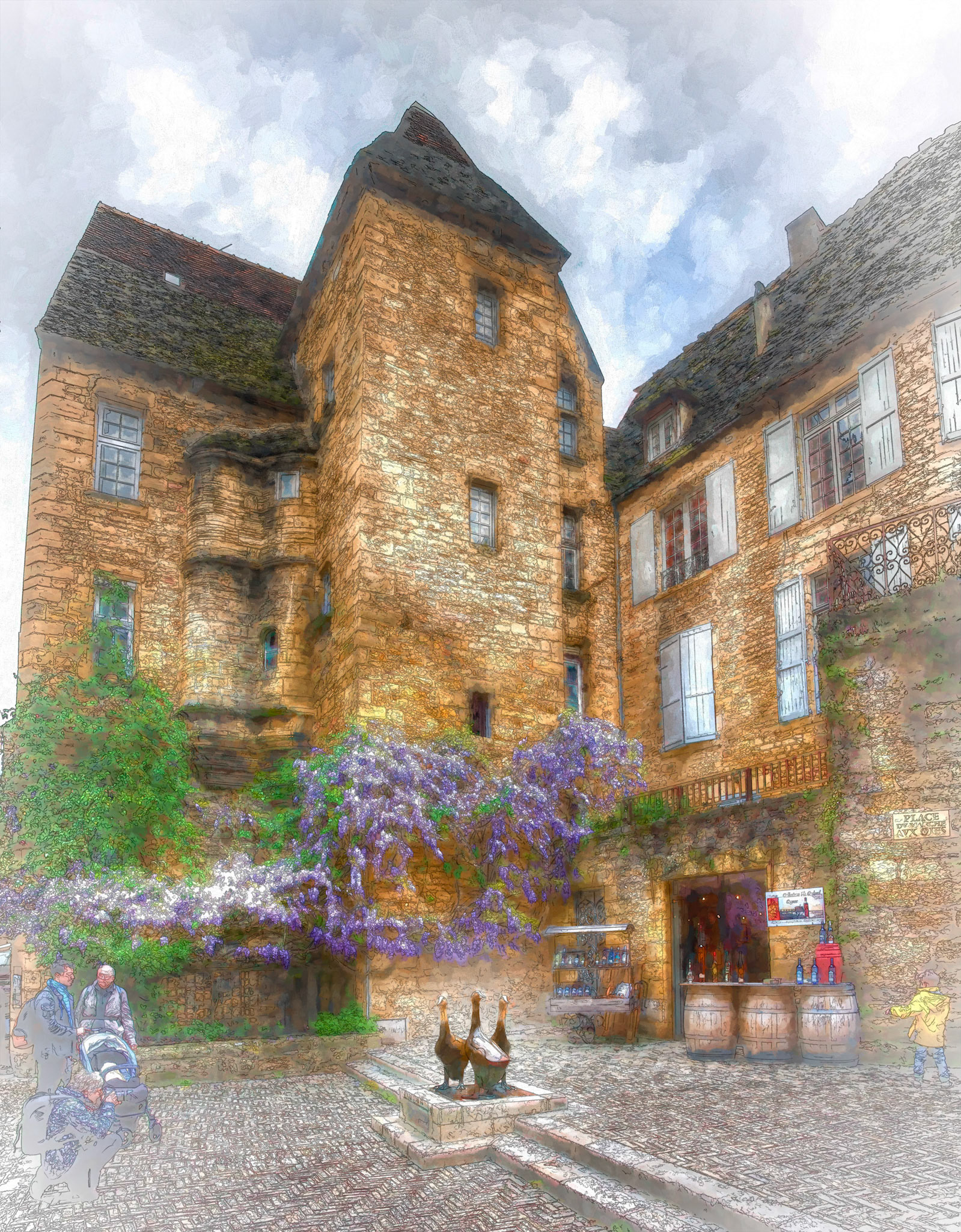 The Sarlat geese