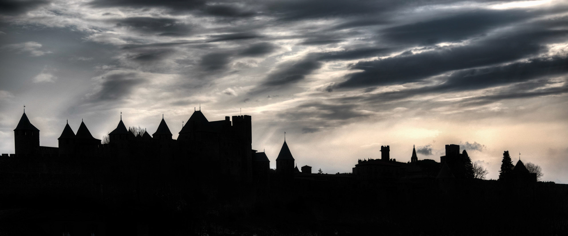 Carcassone silouhette