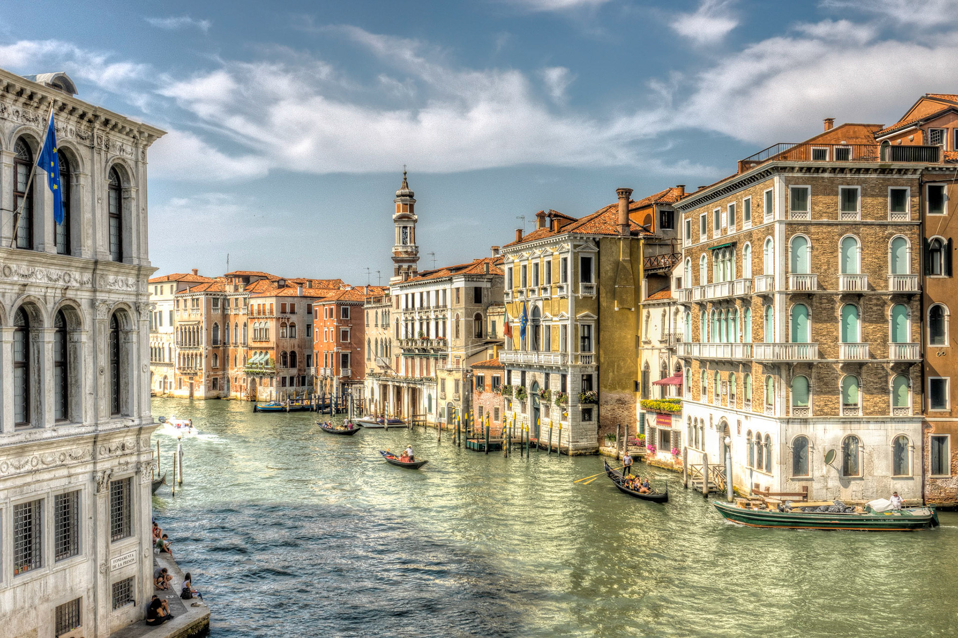 View from Ponte di Rialto, Venice