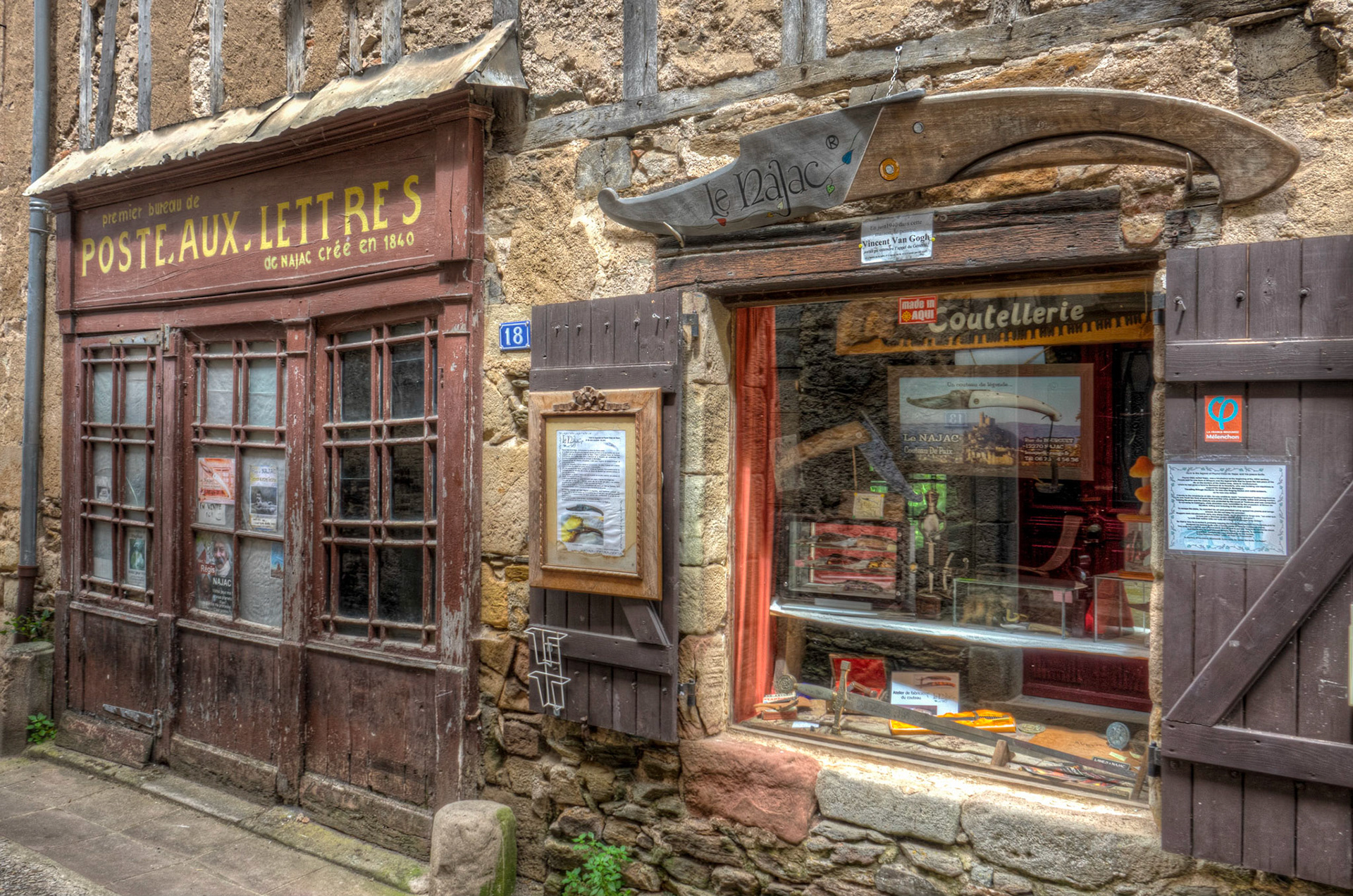 The old post office, Najac