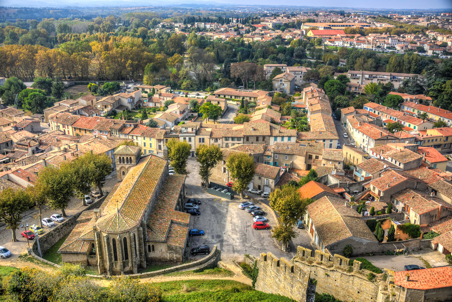 above Carcassonne