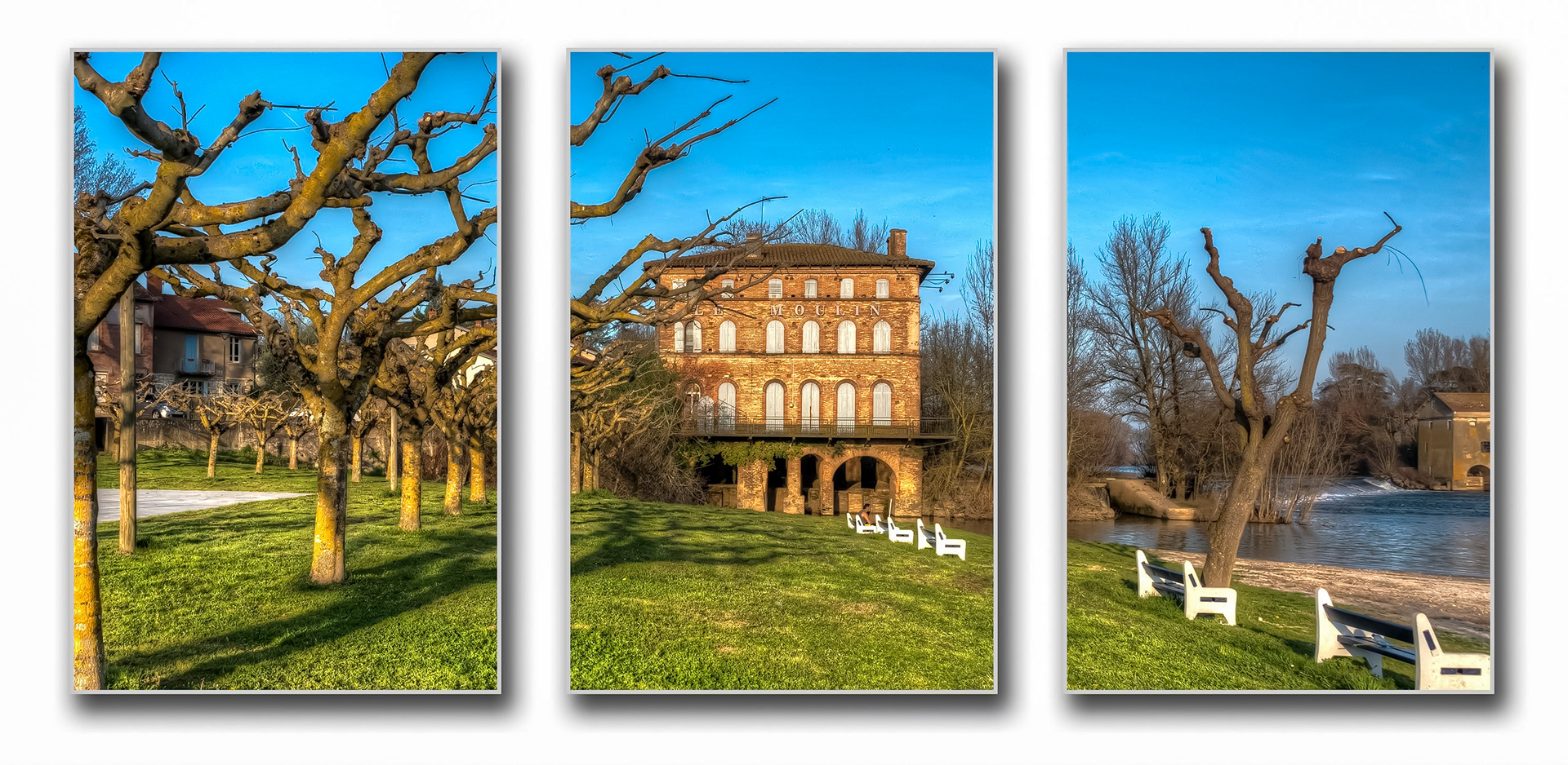 Le Moulin Triptych