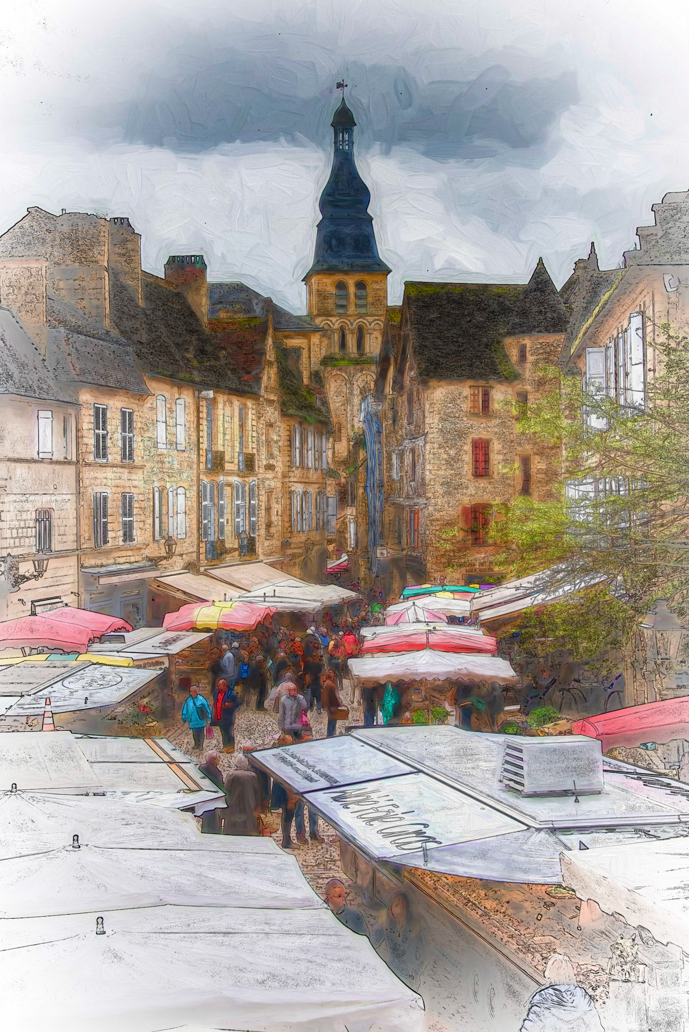 Sarlat Market