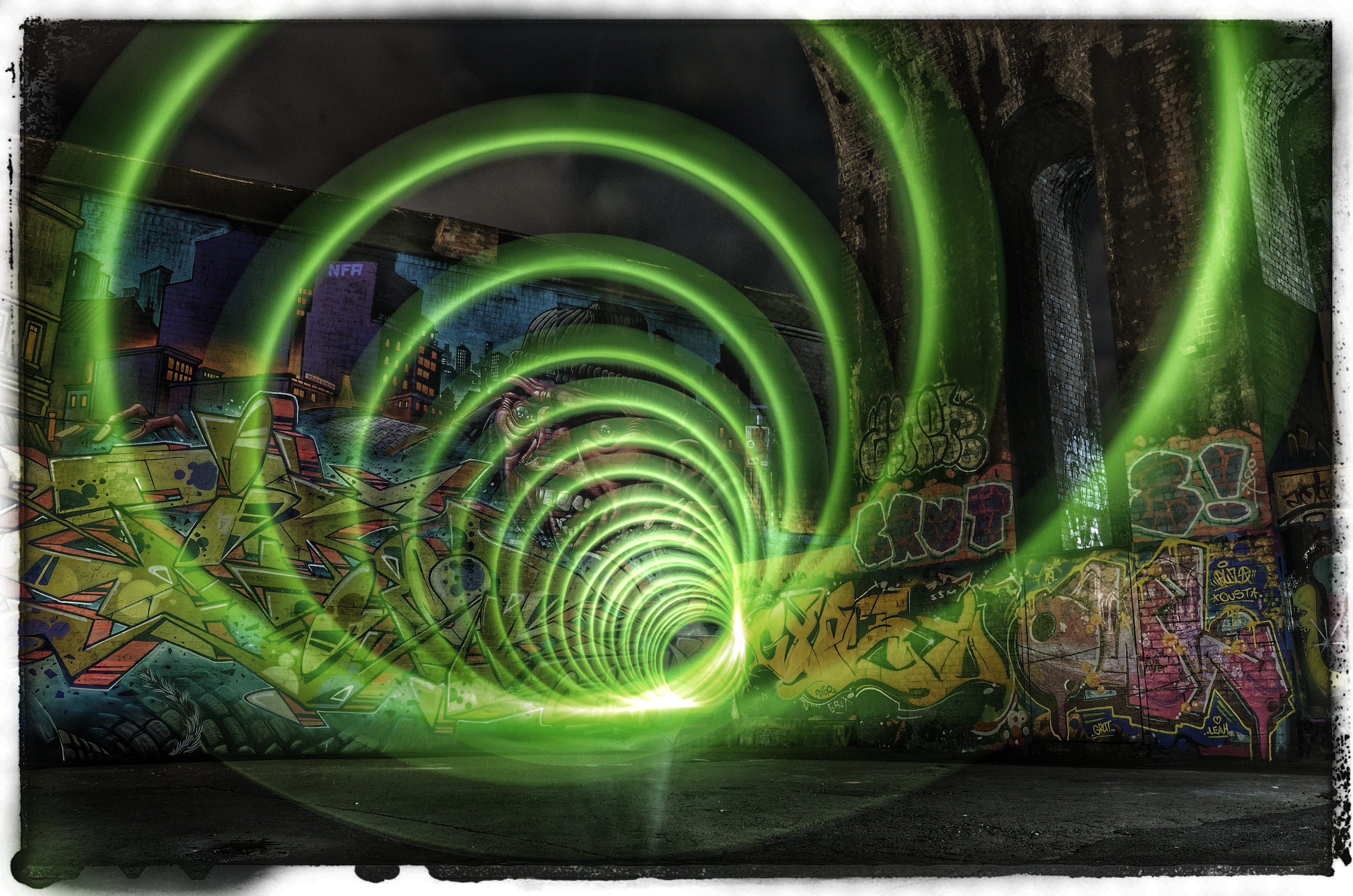 DIGBETH LIGHT PAINTING