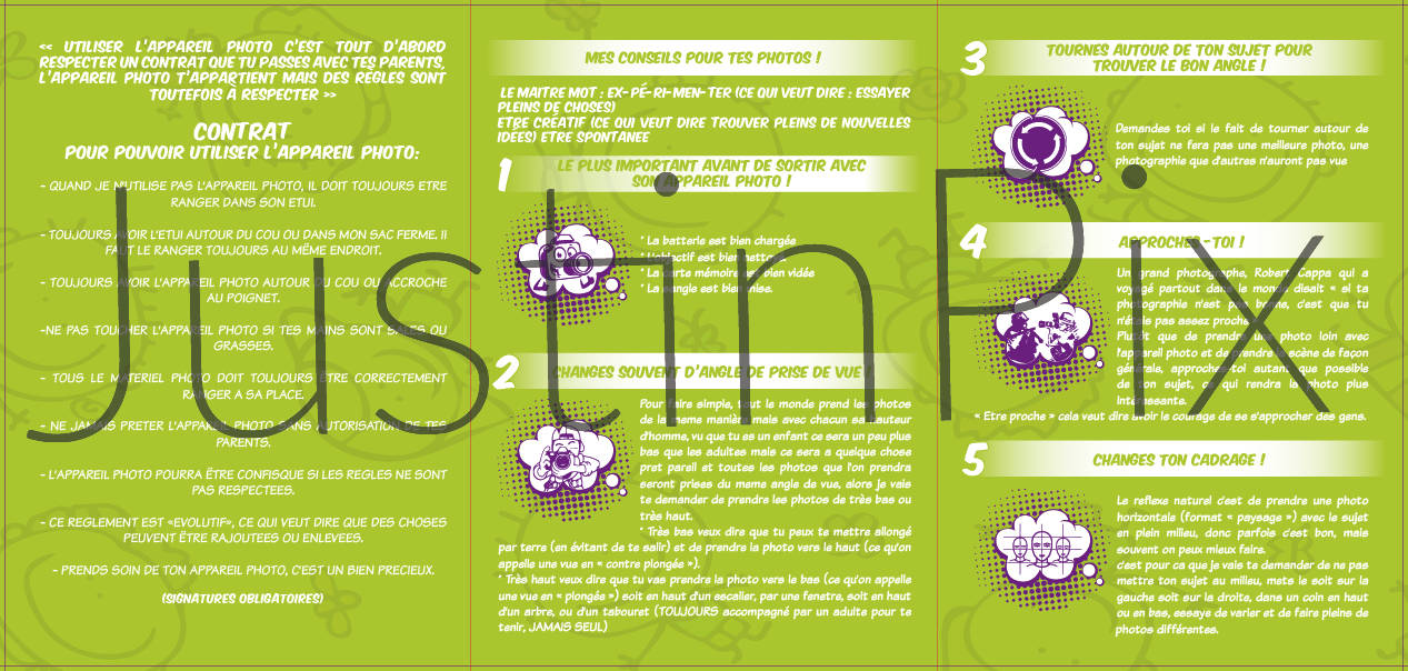 Dépliant 3 volets