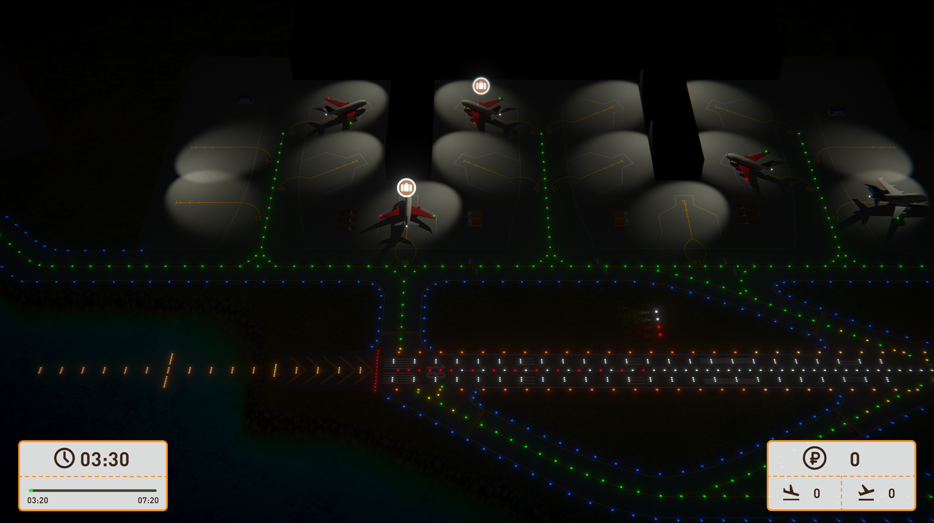 P4 - Night scene