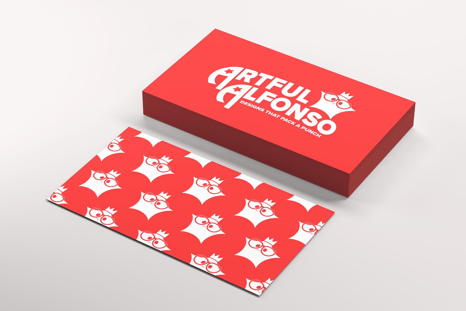 Red Business Card