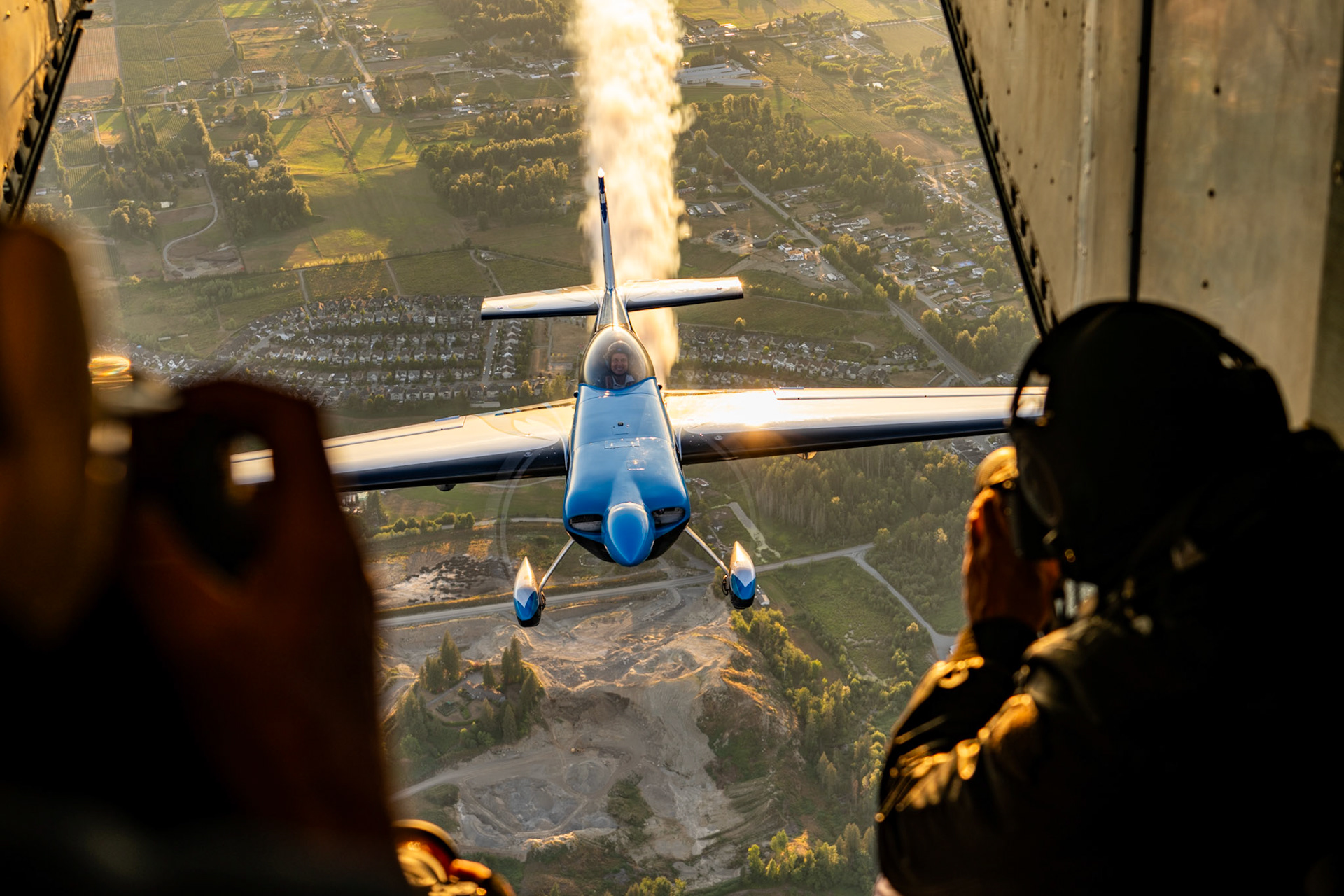 2023 PHOTO OF THE YEAR (2ND PLACE)- Flying with aerobatic performer Melissa Burns in her Edge 540