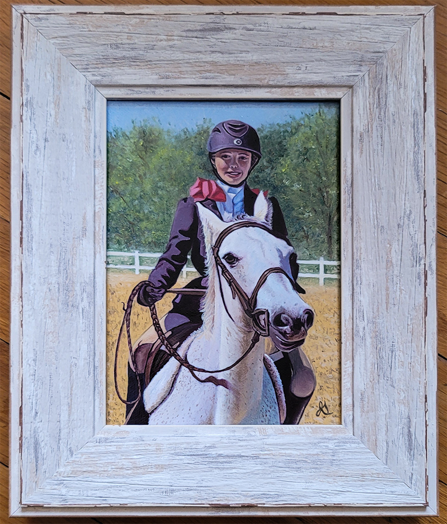 Girl With Horse