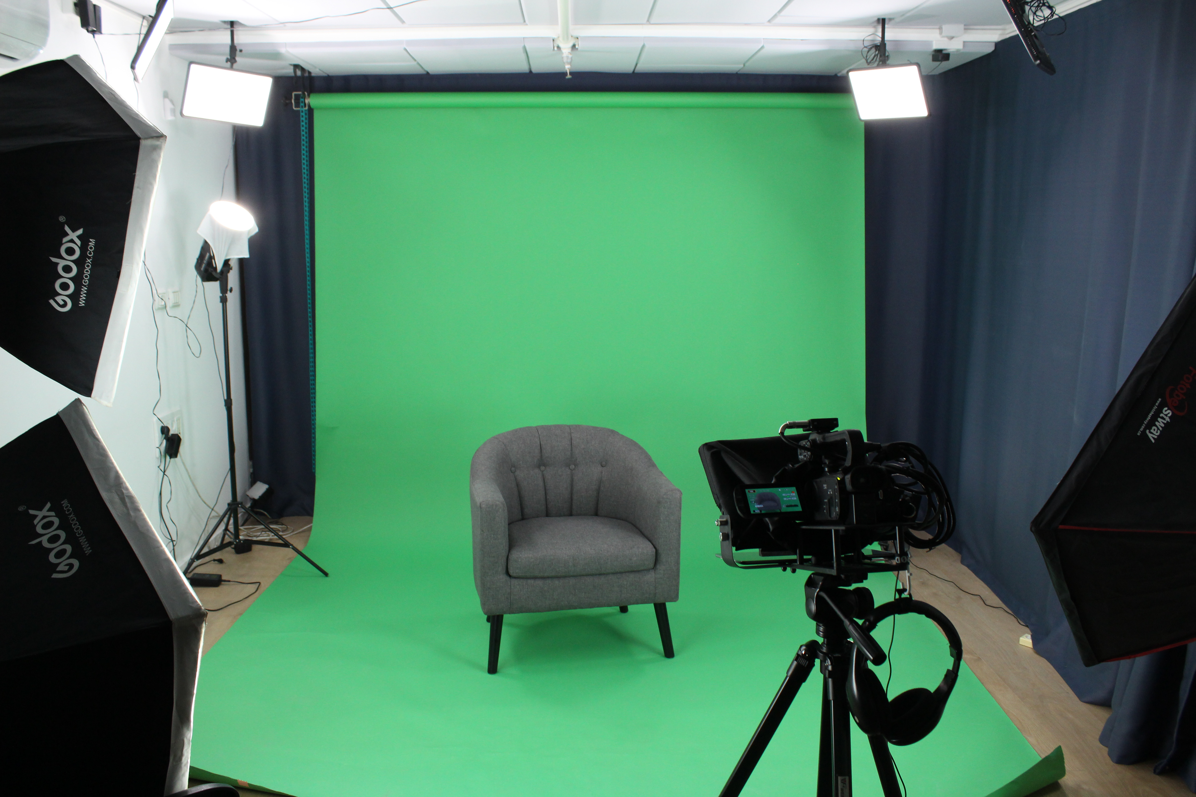 Green screen scenario