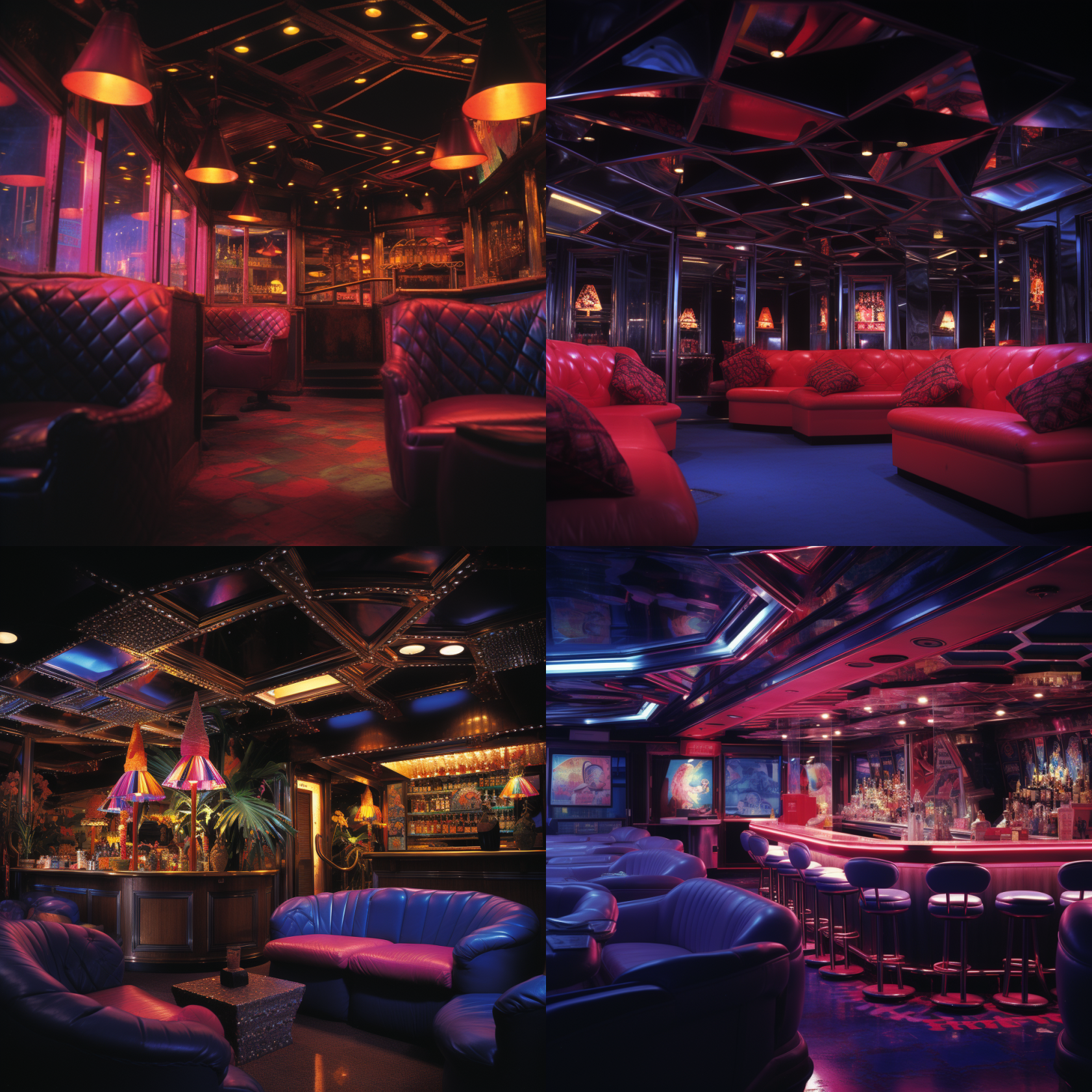 1990s strip club interior