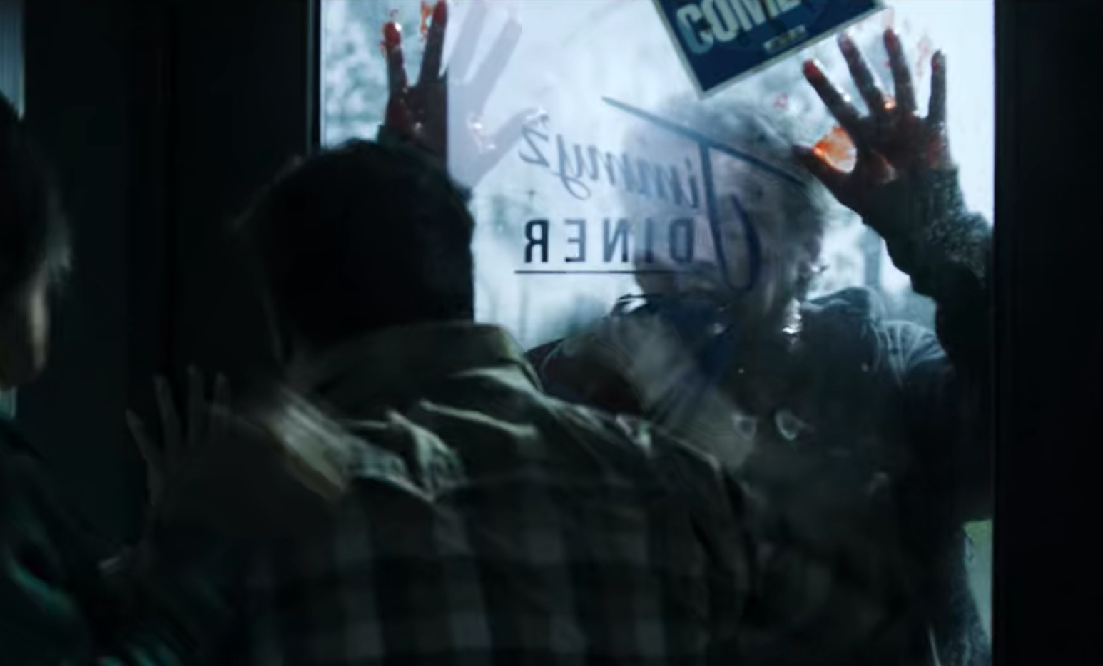 Diner logo and signage