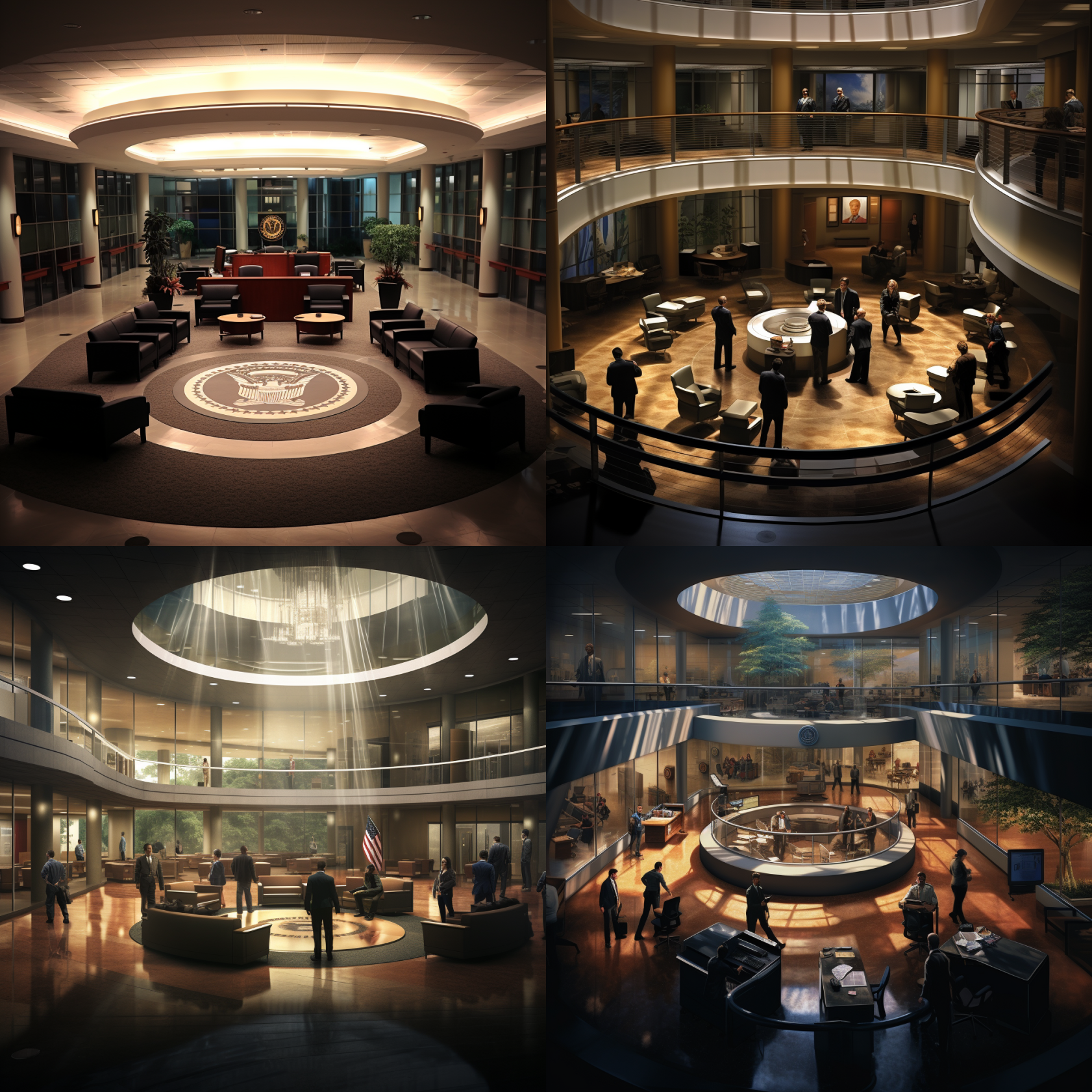 FBI headquarters interior