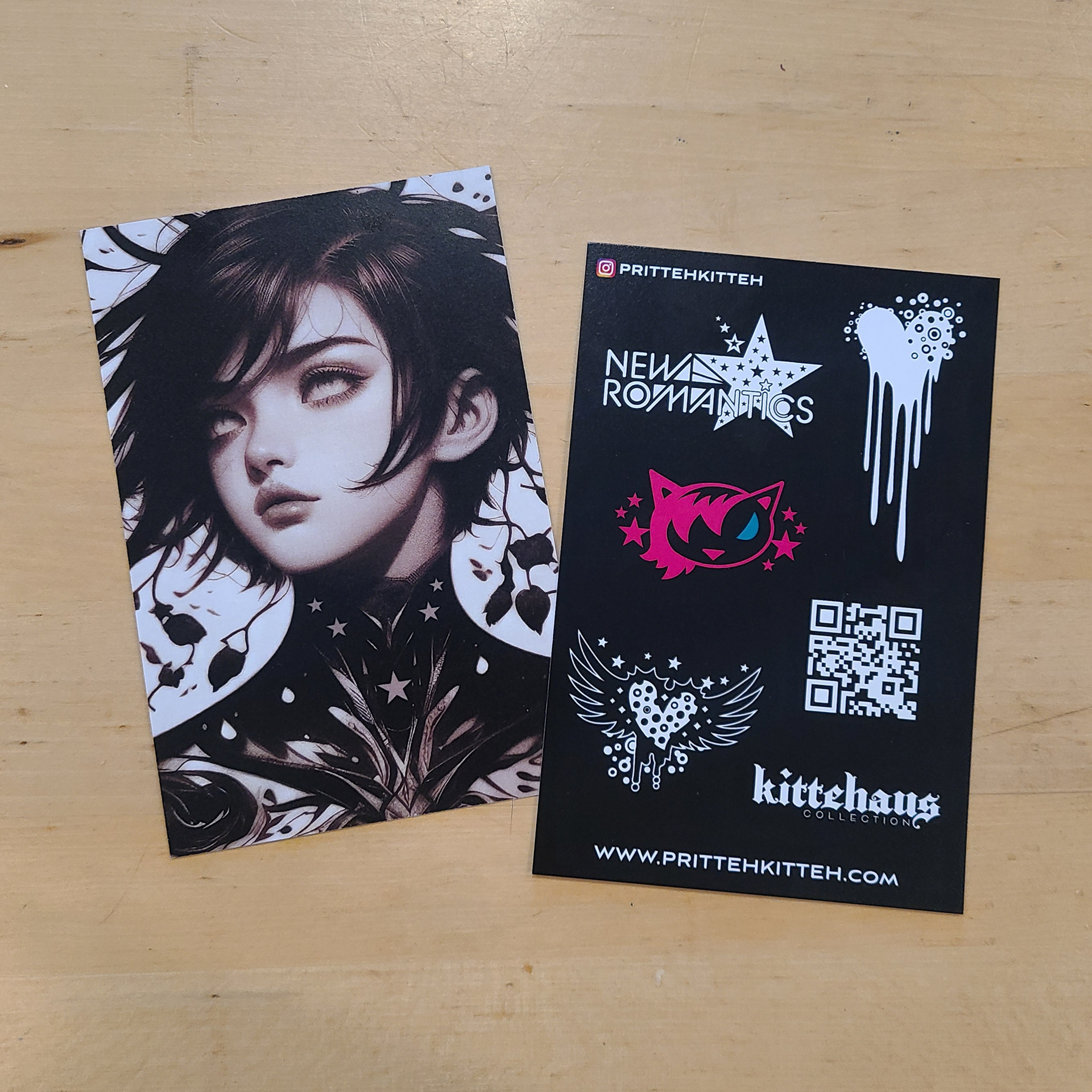 Postcards Design for Pritteh Kitteh 2025