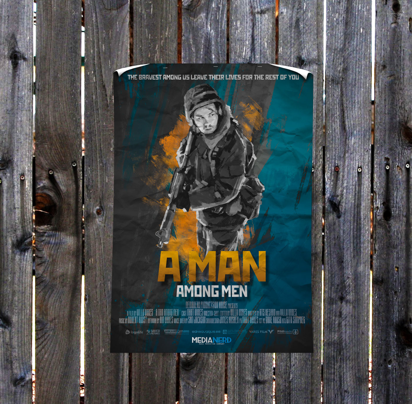 Artwork for a short film A man Among Men