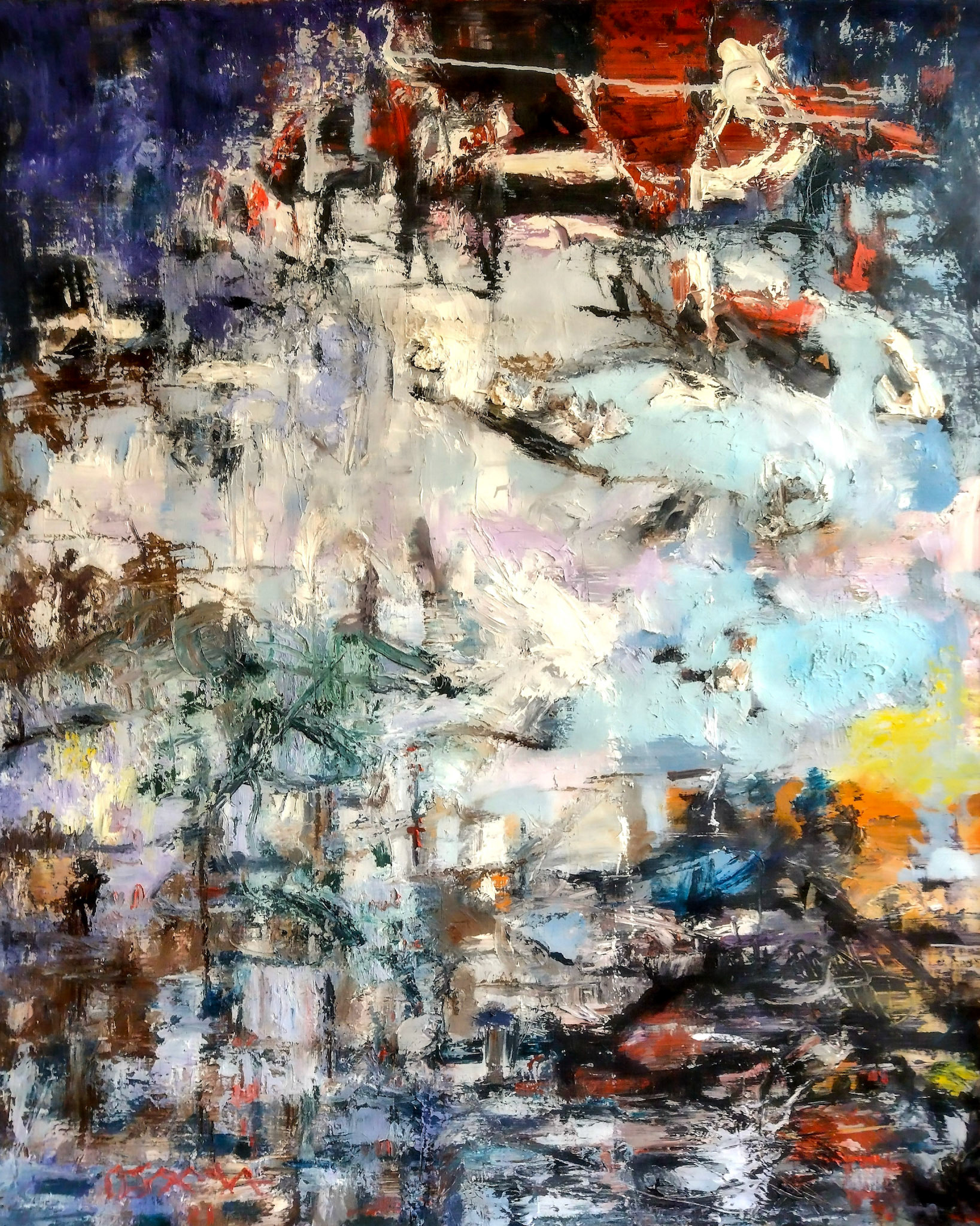 2022. oil on canvas. 135x100cm.