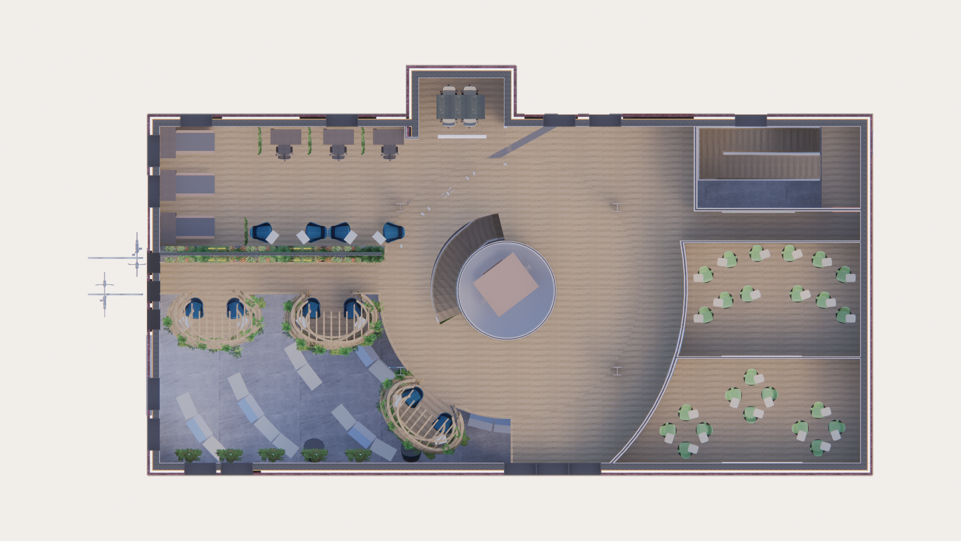 Second Floor Rendered