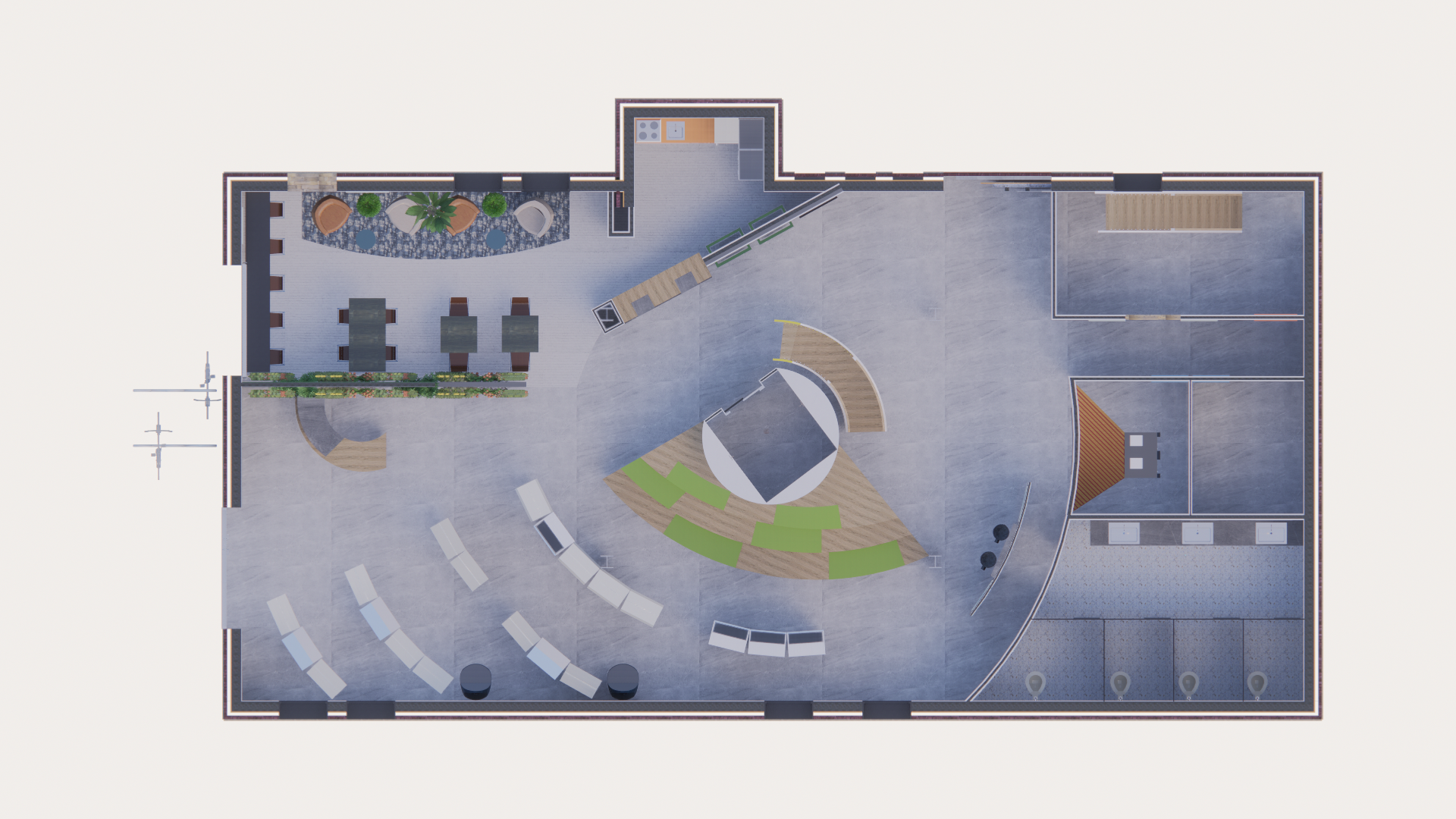First Floor Rendered