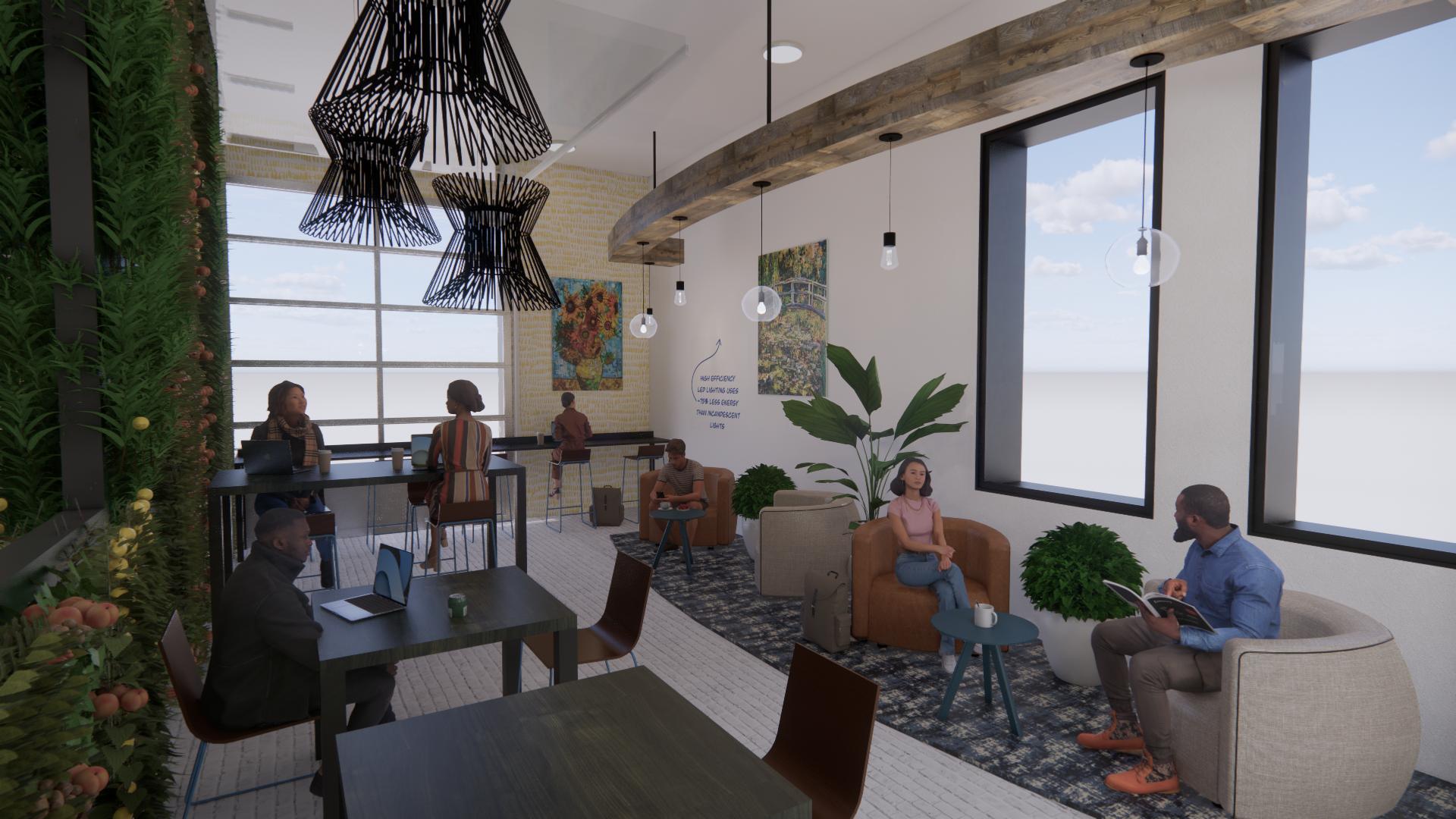 Cafe Rendering