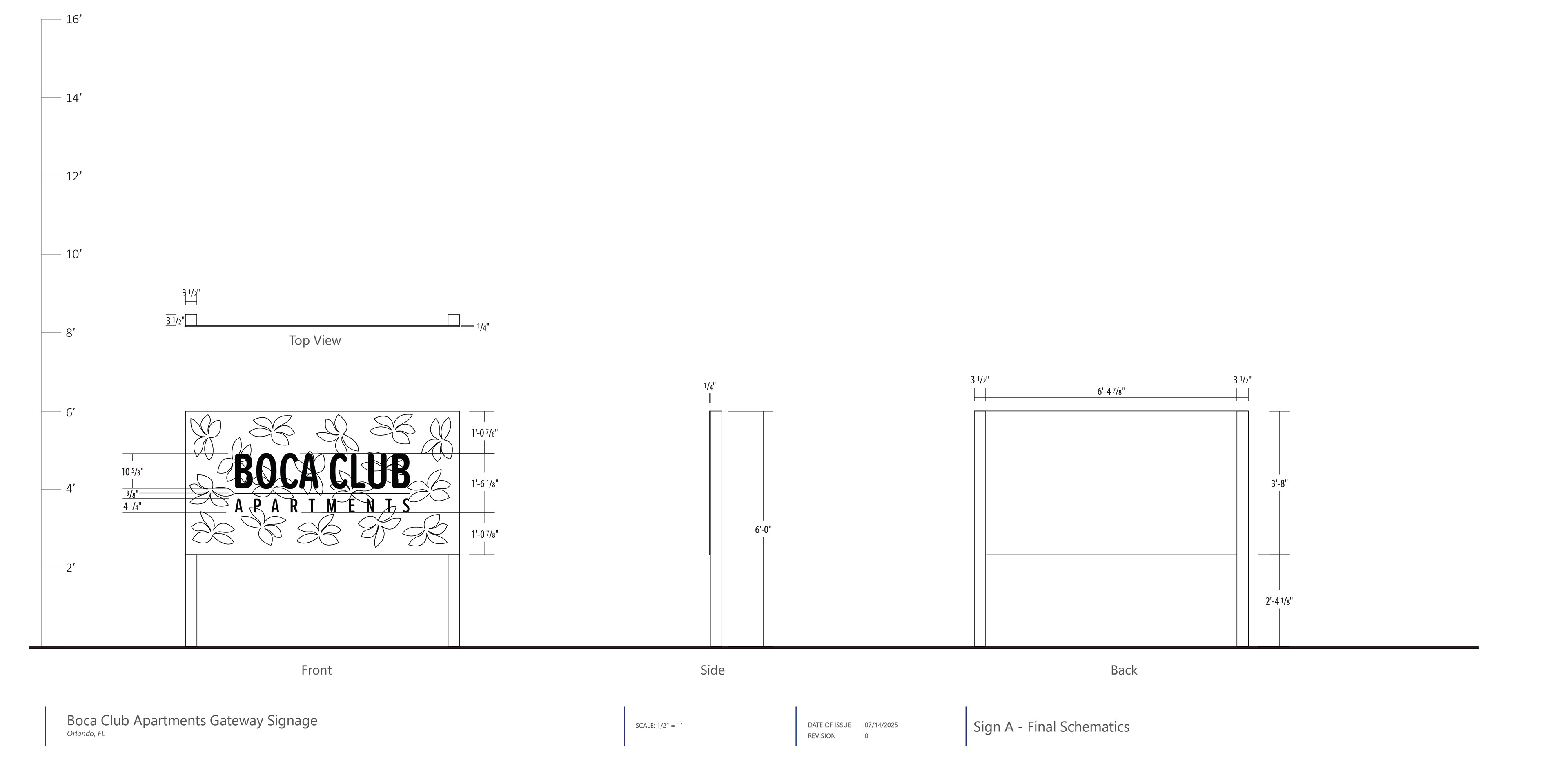 Final Schematics of Sign A