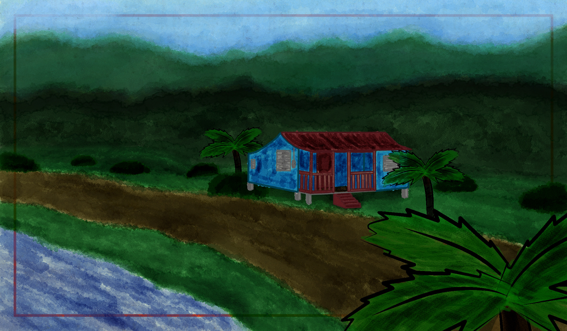 En Mi Viejo San Juan Background