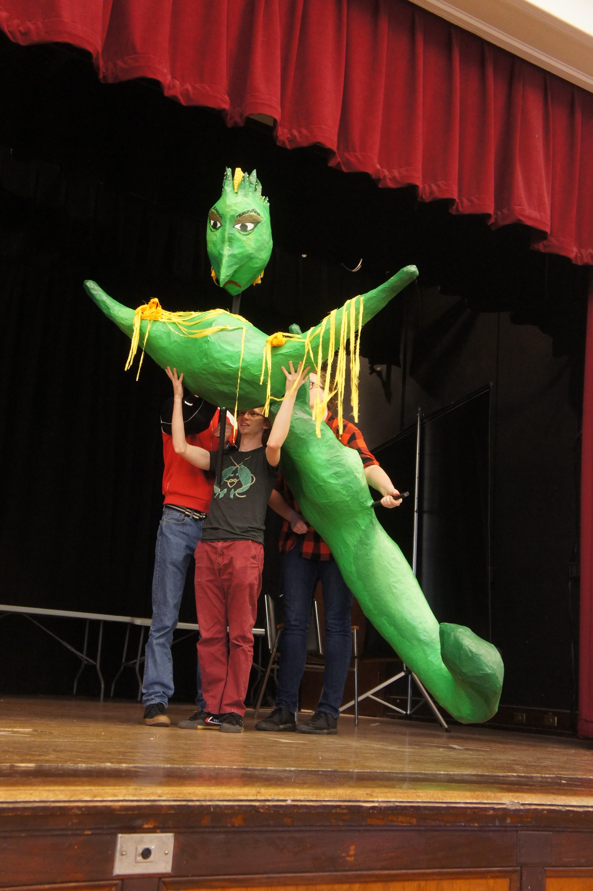Troll Princess During Rehersal