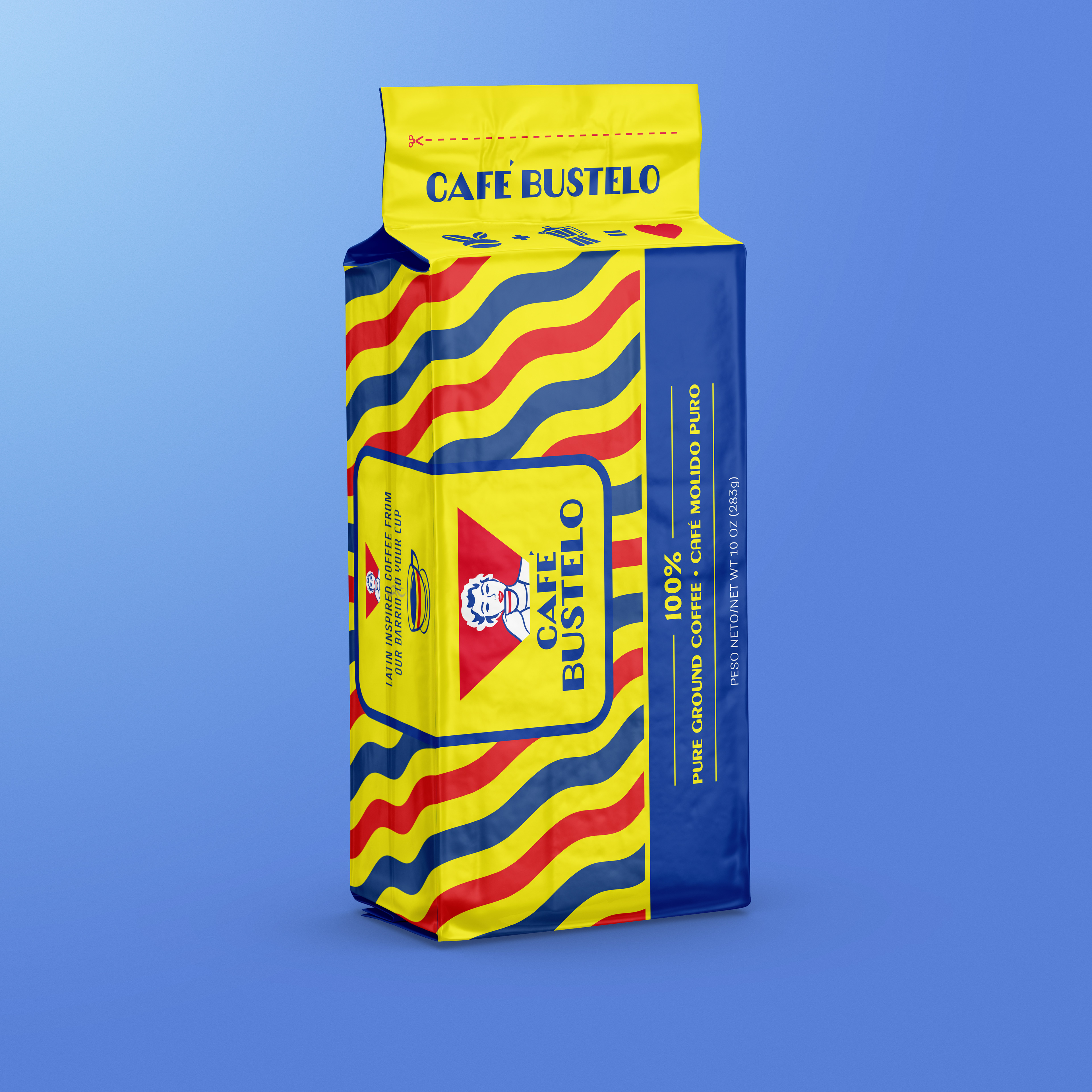 Coffee Brick Front