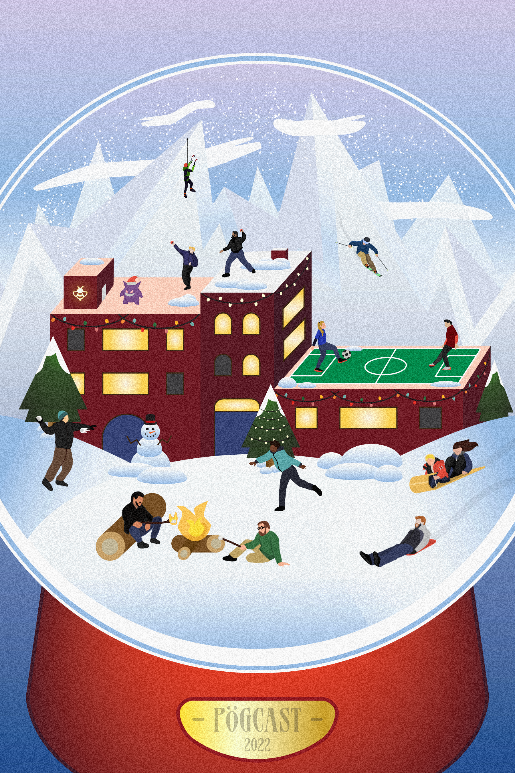 2022 Pögast Holiday Poster