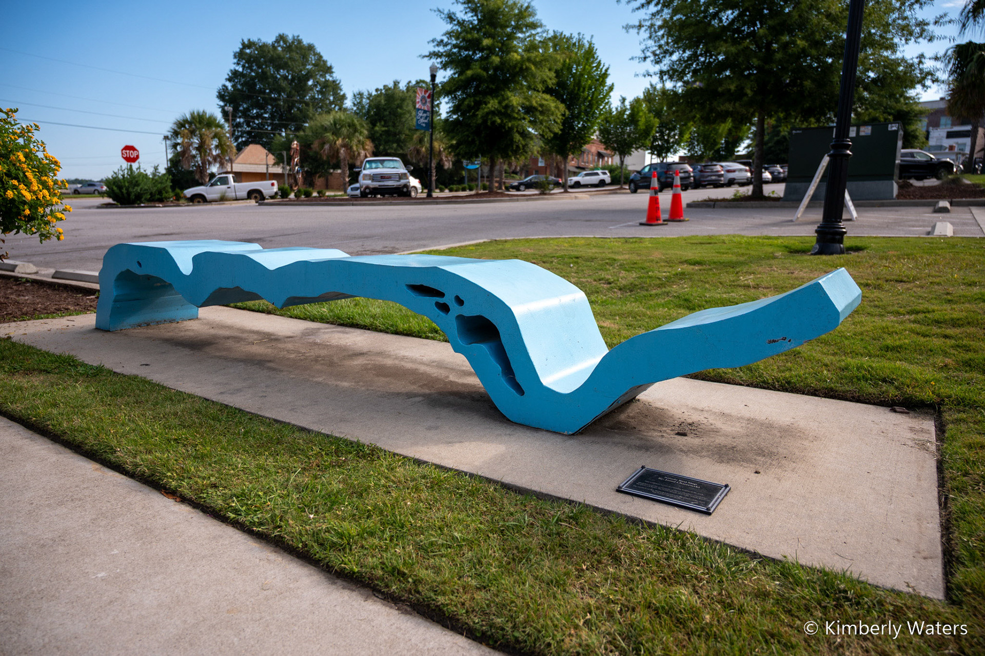 Saluda Rest Stop (modeled from the geography of West Columbia's riverbank)  - artist: Jarod Charzewski