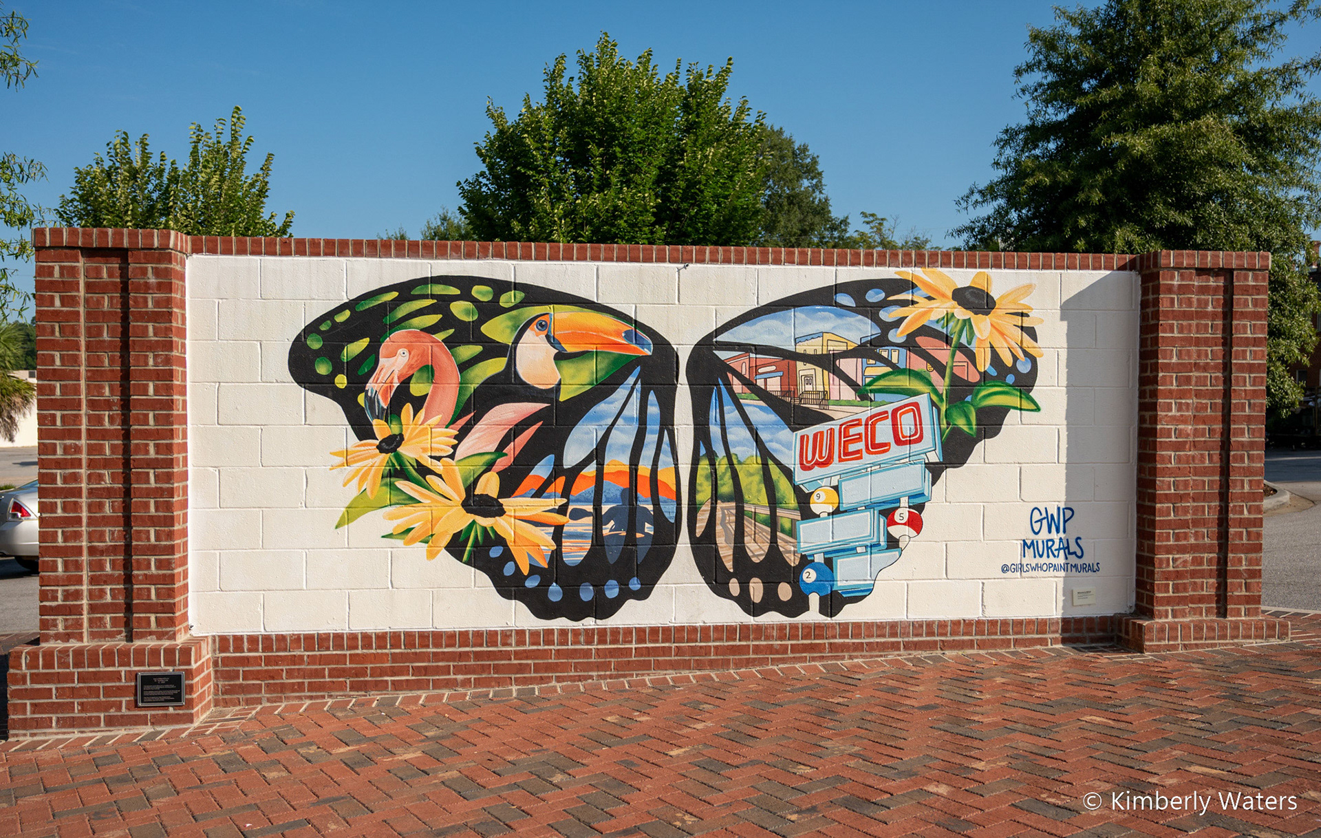 WeCo Art Wall - artist: Girls Who Paint