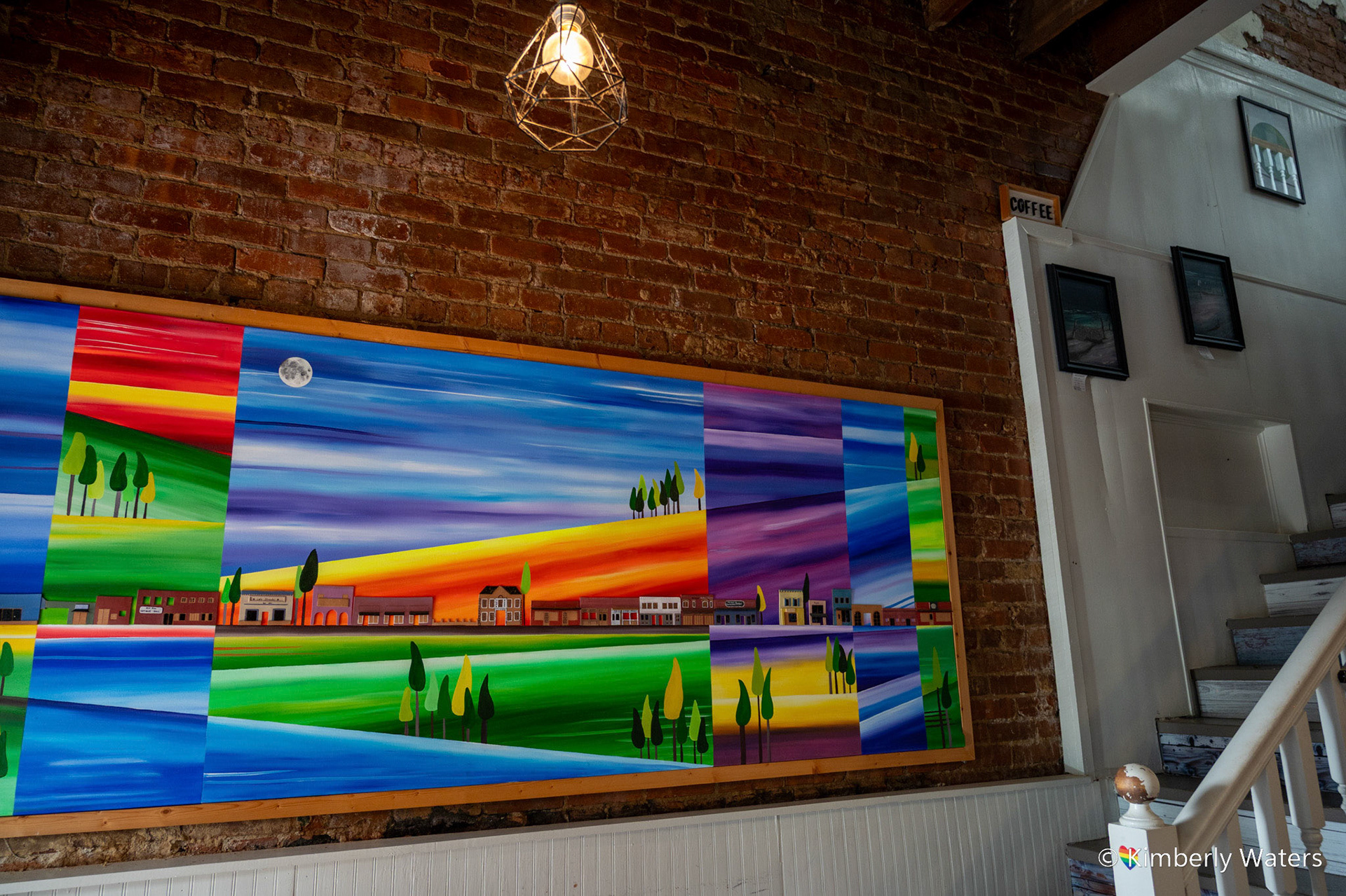 Painting by Pascale Sexton Bilgis