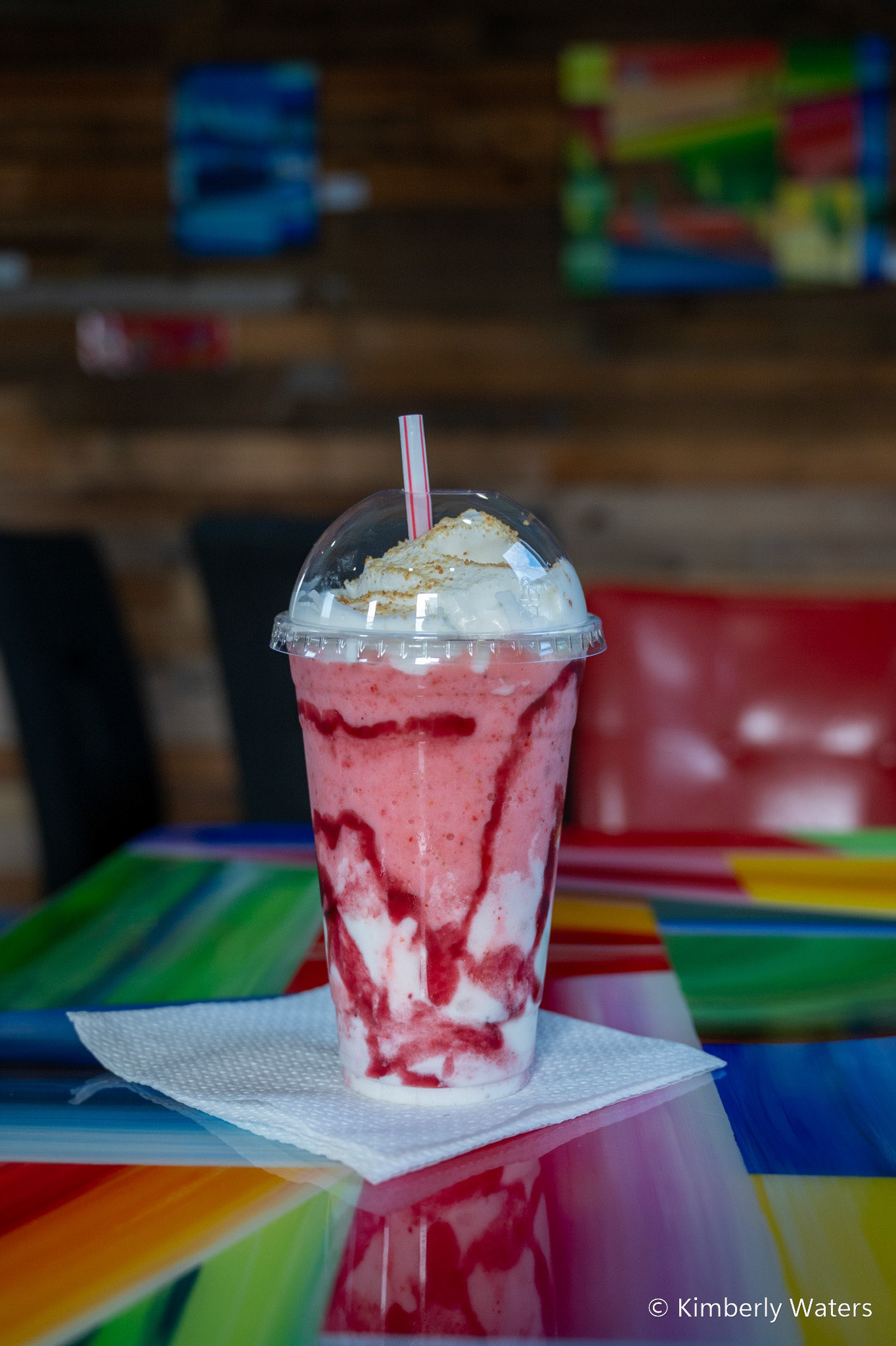 Strawberry cheesecake smoothie