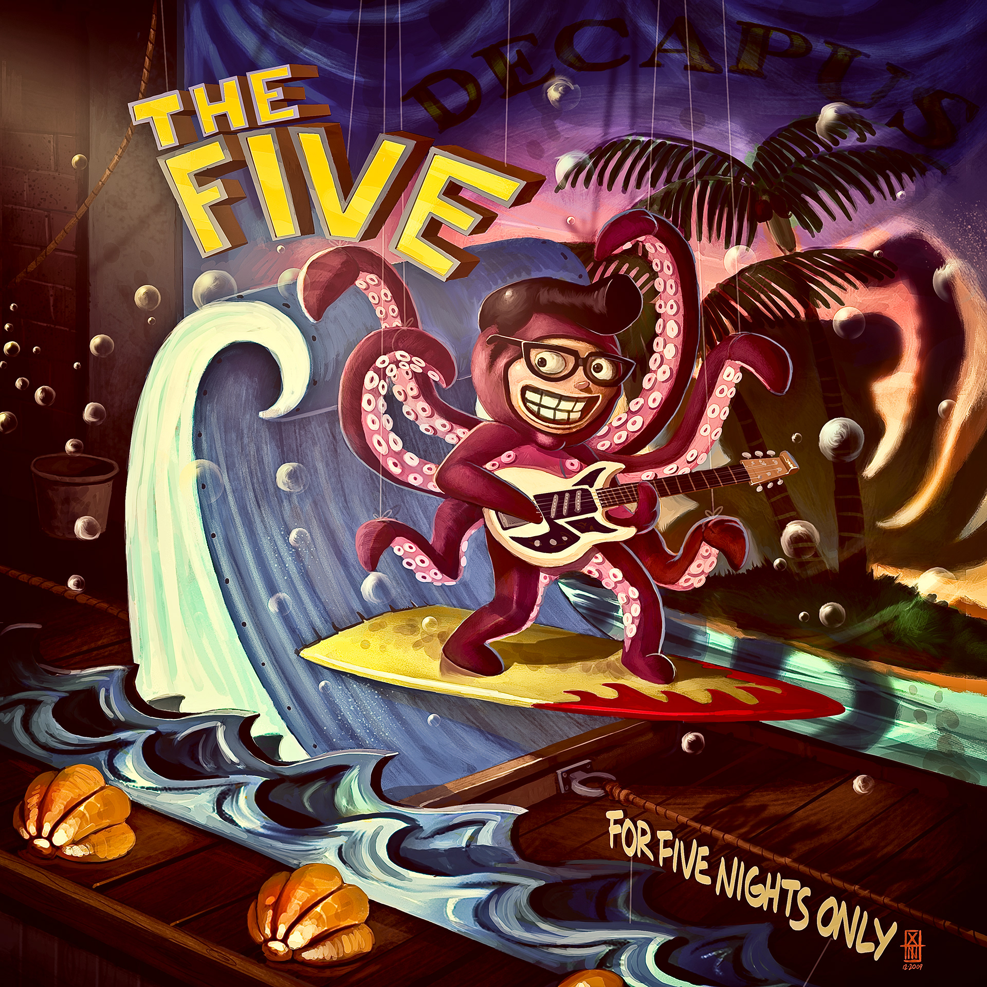 The Five: EP Cover