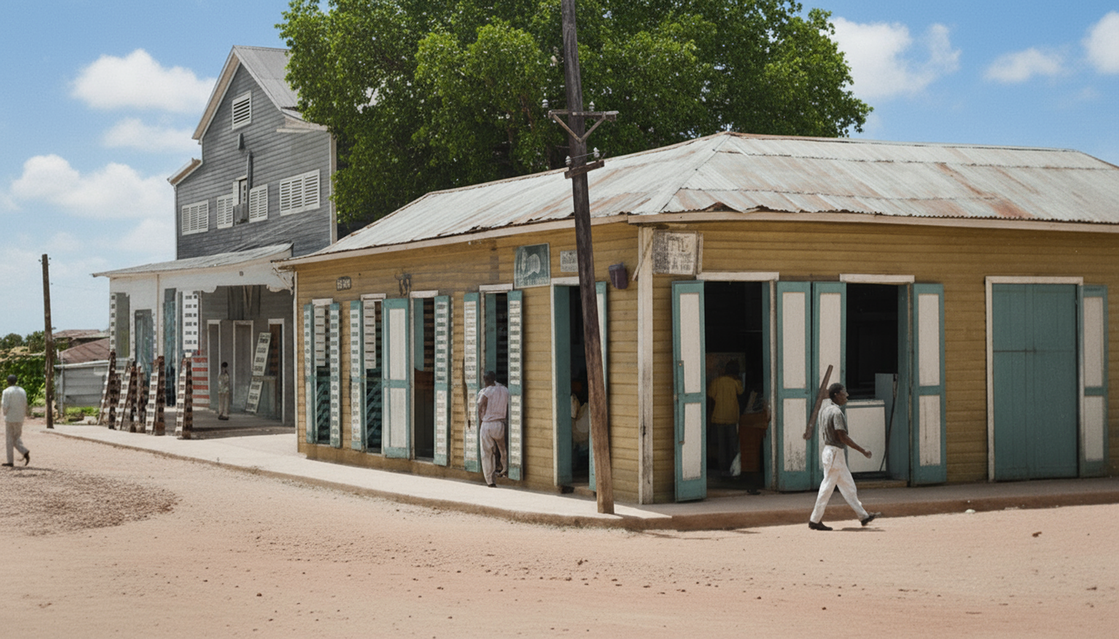 Teatro Union a la izquierda