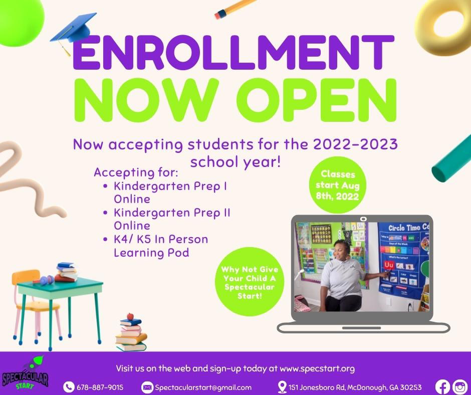 Enrollment Open