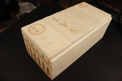 Lyceum This is the box of Lyceum that holds Aristotle's teachings. His teachings he pasted on to his students and had them research and take things into their own hands. This package allows anyone to mix and customize their own colognes.