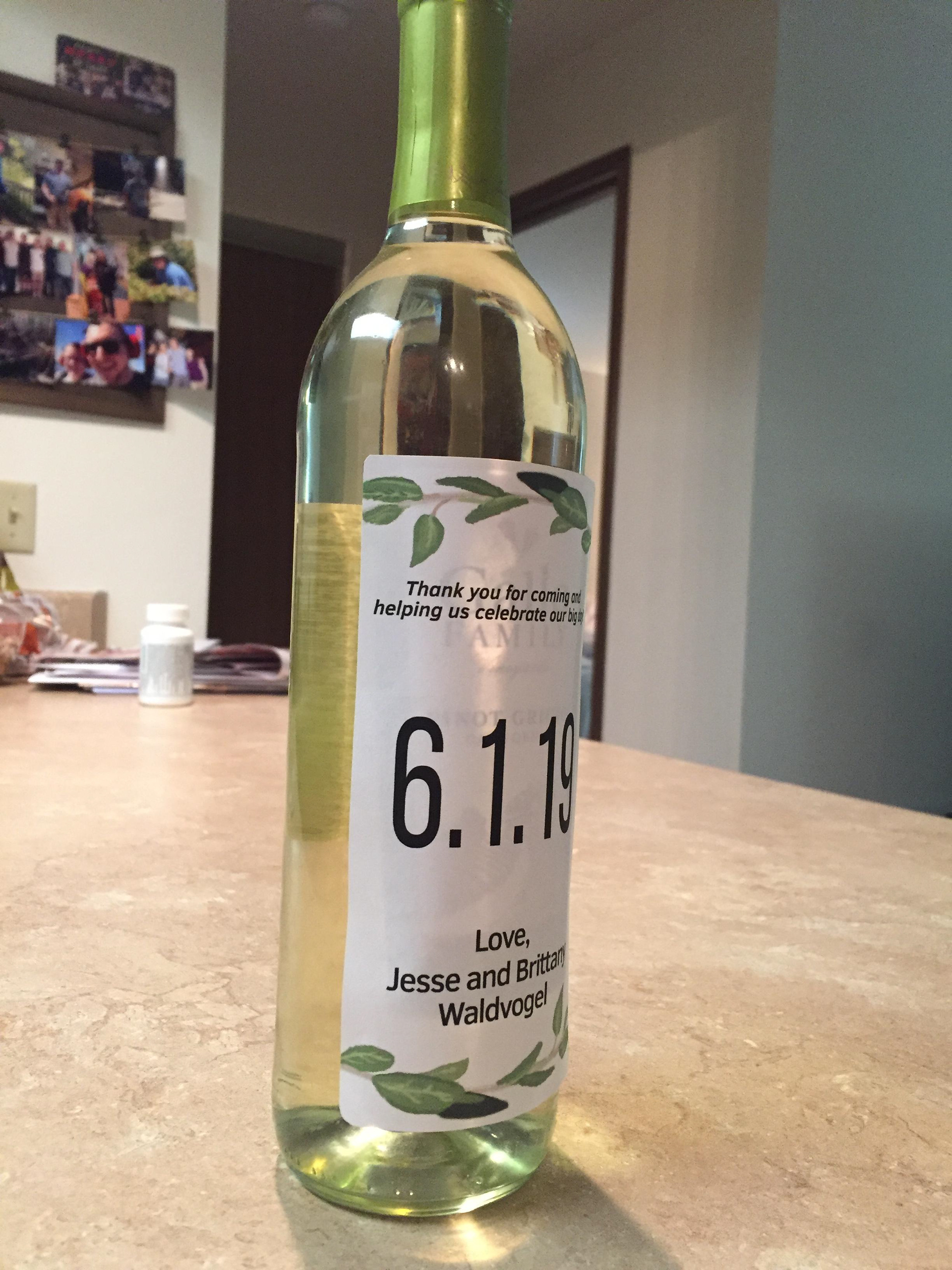 Label on Bottle First photo in good lighting to help show it off! Adhering the label to the bottle, no slippage and no errors.