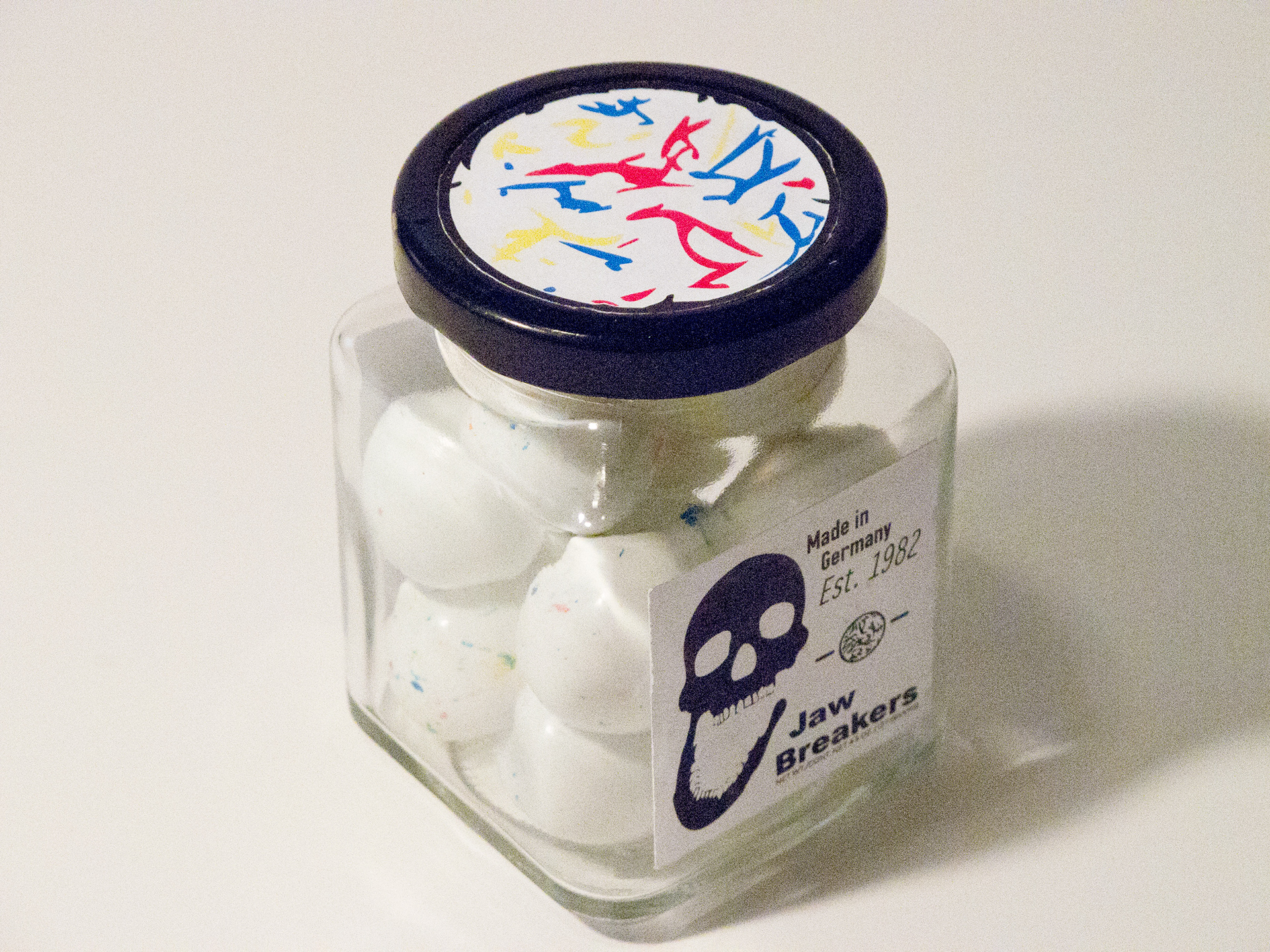 GD II Jaw Breakers Angle Another view of Jaw Breakers. Looking back at it now I want to add some color the glass on the sides. Just something I took away!